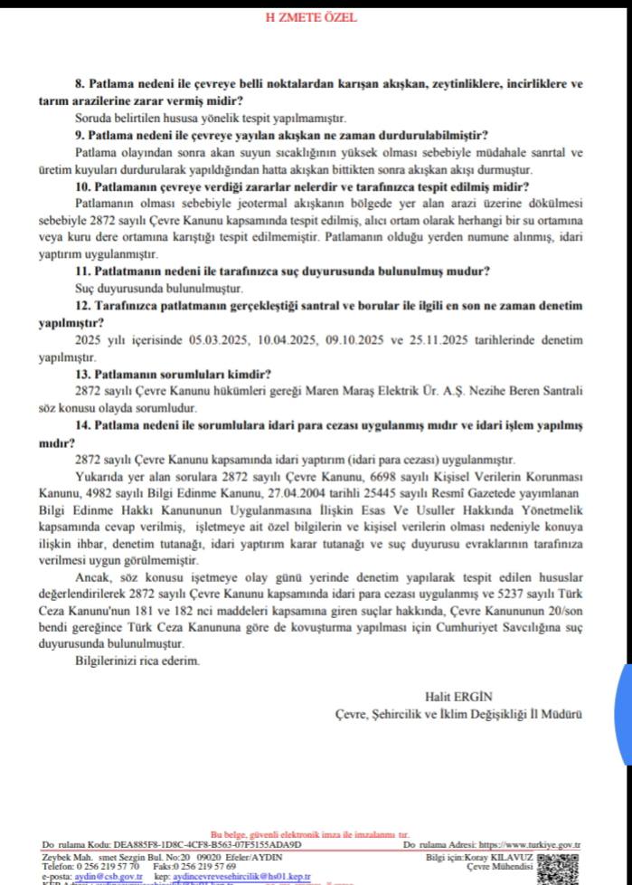 Cevre Sehircilikten Germencikteki Jeotermal Patlamayla Ilgili Suc Duyurusu 622520 F2241A795990F660A807Ac5785B280Dd