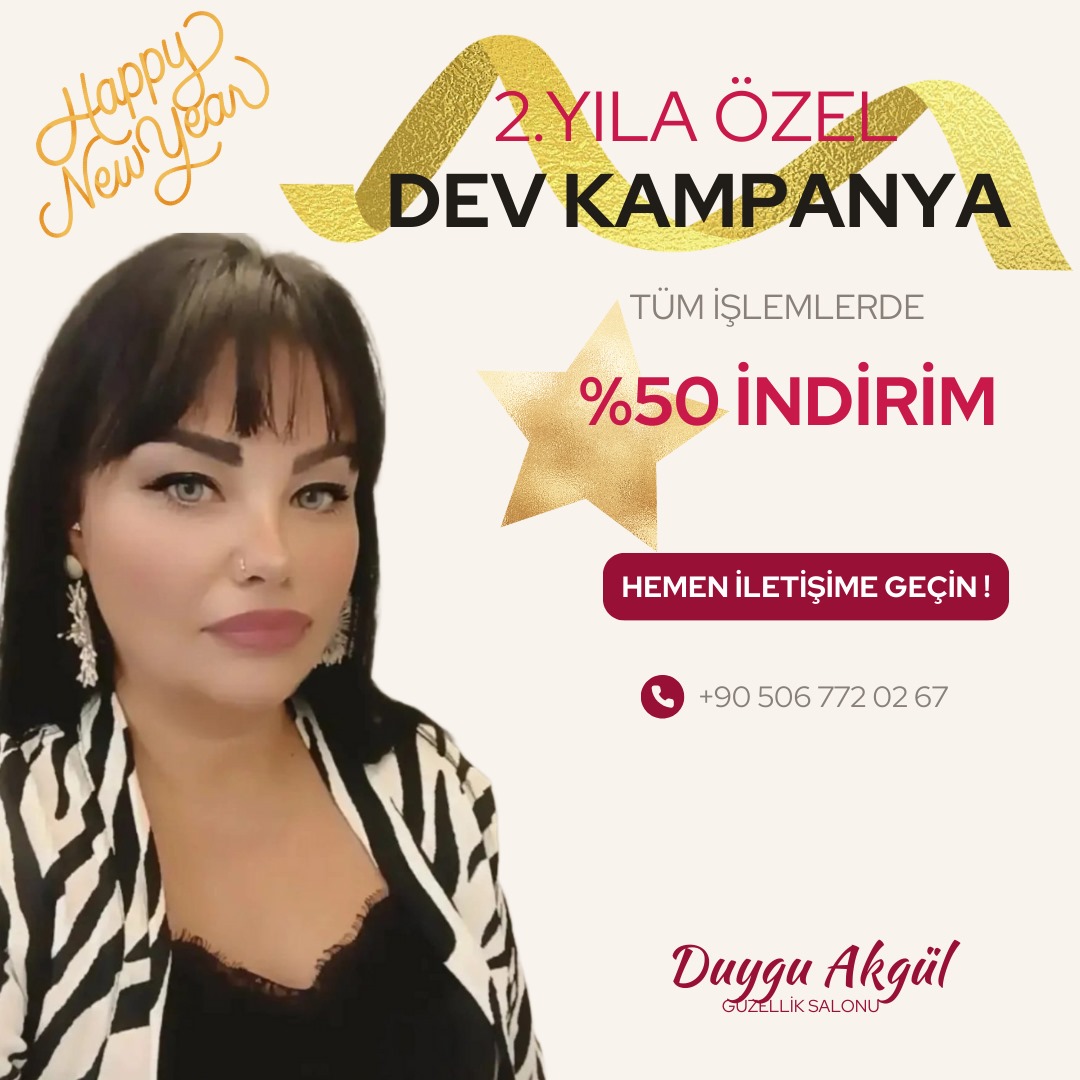 Duygu Beautyden 2Nci Yila Ozel Buyuk Indirim 624311 80Da1D49Aadb7235375Fa95C53Cf2A3B