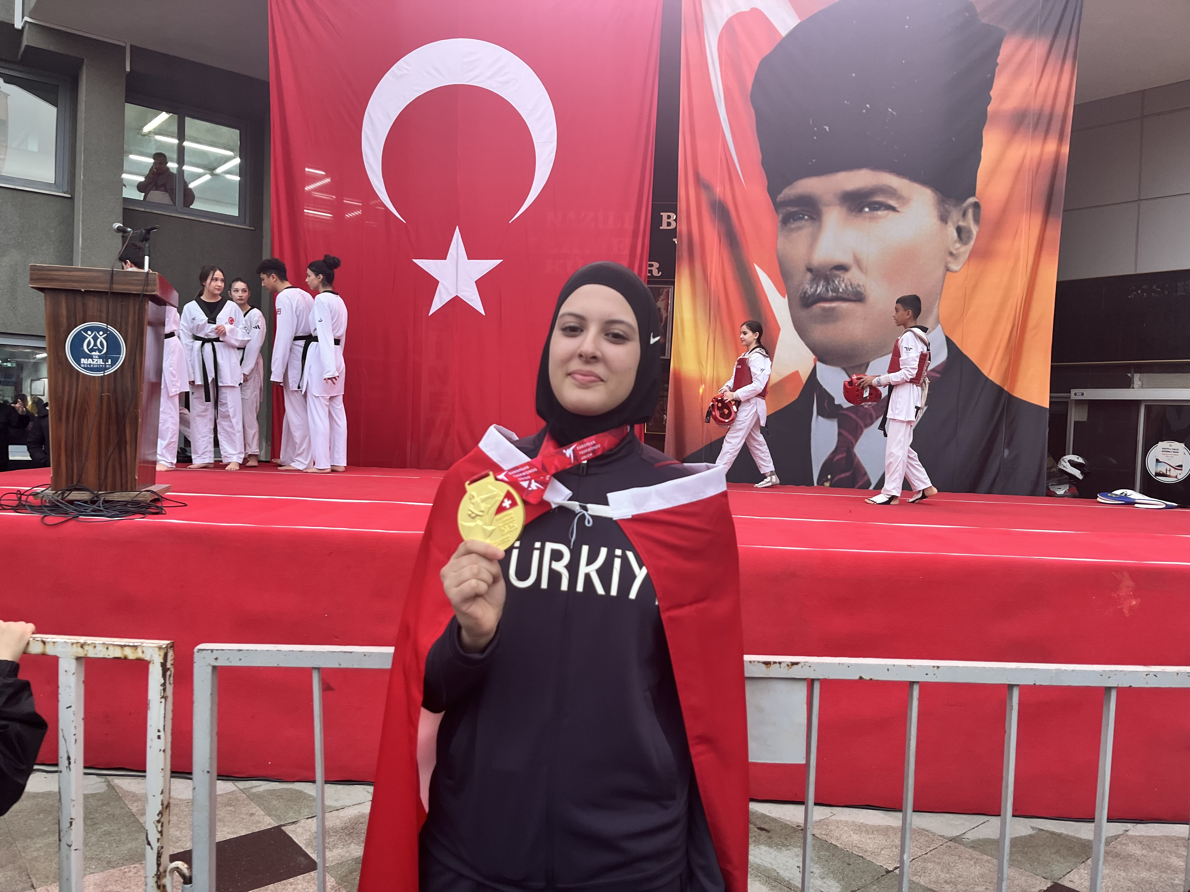 Nazillide Avrupa Sampiyonuna Coskulu Karsilama 618969 8C2C3F3B7984552282E44Ed97Ae321De