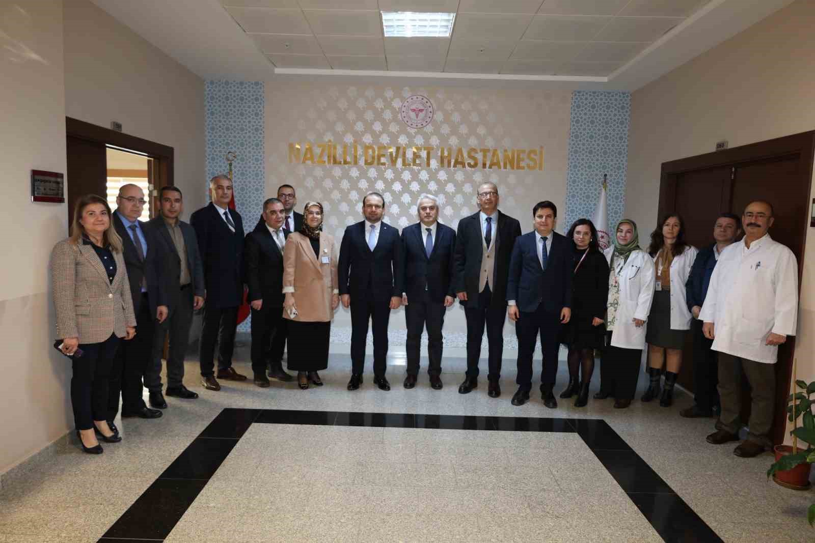 Nazillideki Saglik Hizmetleri Yerinde Incelendi 25D719Fc53455D44423708D1Ef6226D8