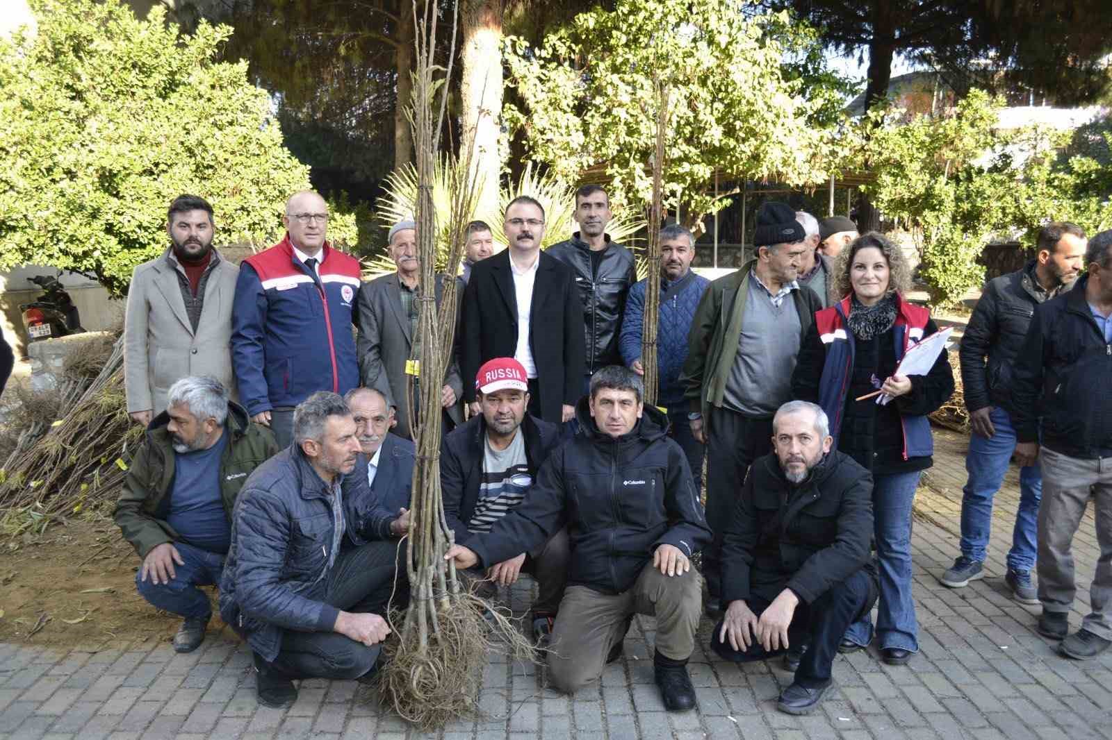 Sultanhisarda Ureticiye Kestane Ve Incir Fidesi Dagitildi A7C1E860333C6F078D3Af08806Eb2920