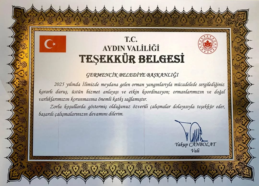 Vali Canbolattan Baskan Zencirciye Tesekkur Belgesi 620966 Bb53530293Abe4389C786D9E9570460F