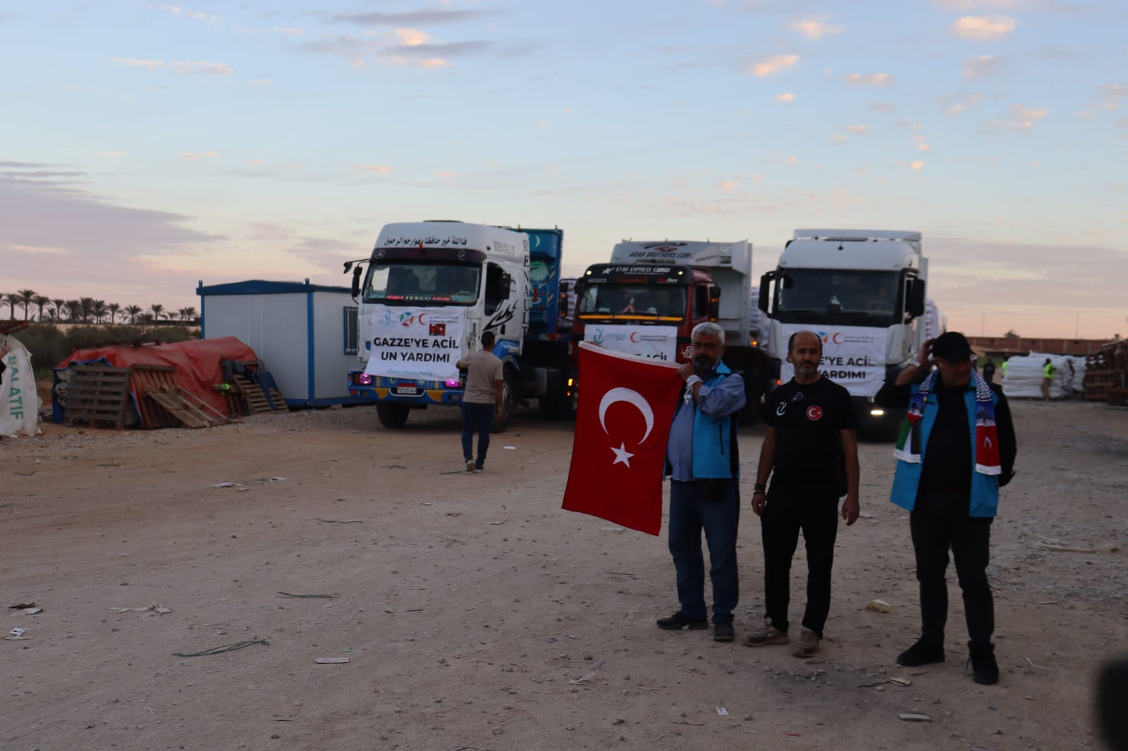 Yesevi Hareketinden Gazzeye 100 Tonluk Acil Yardim 619070 98F33128F7549C829Ec86138429954Ca