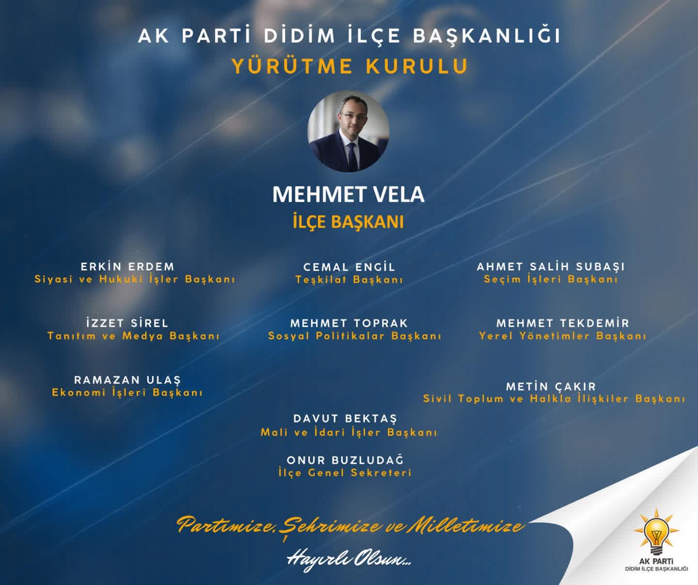 Didim Ak Partide Gorev Dagilimi Yapildi 633898 524D679D35Bd14495Ed5652B8Be091D4