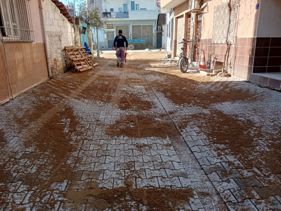 Germencikte Sokaklar Yenileniyor 1Cbbd594Bbb478D0554151406B29Cc02