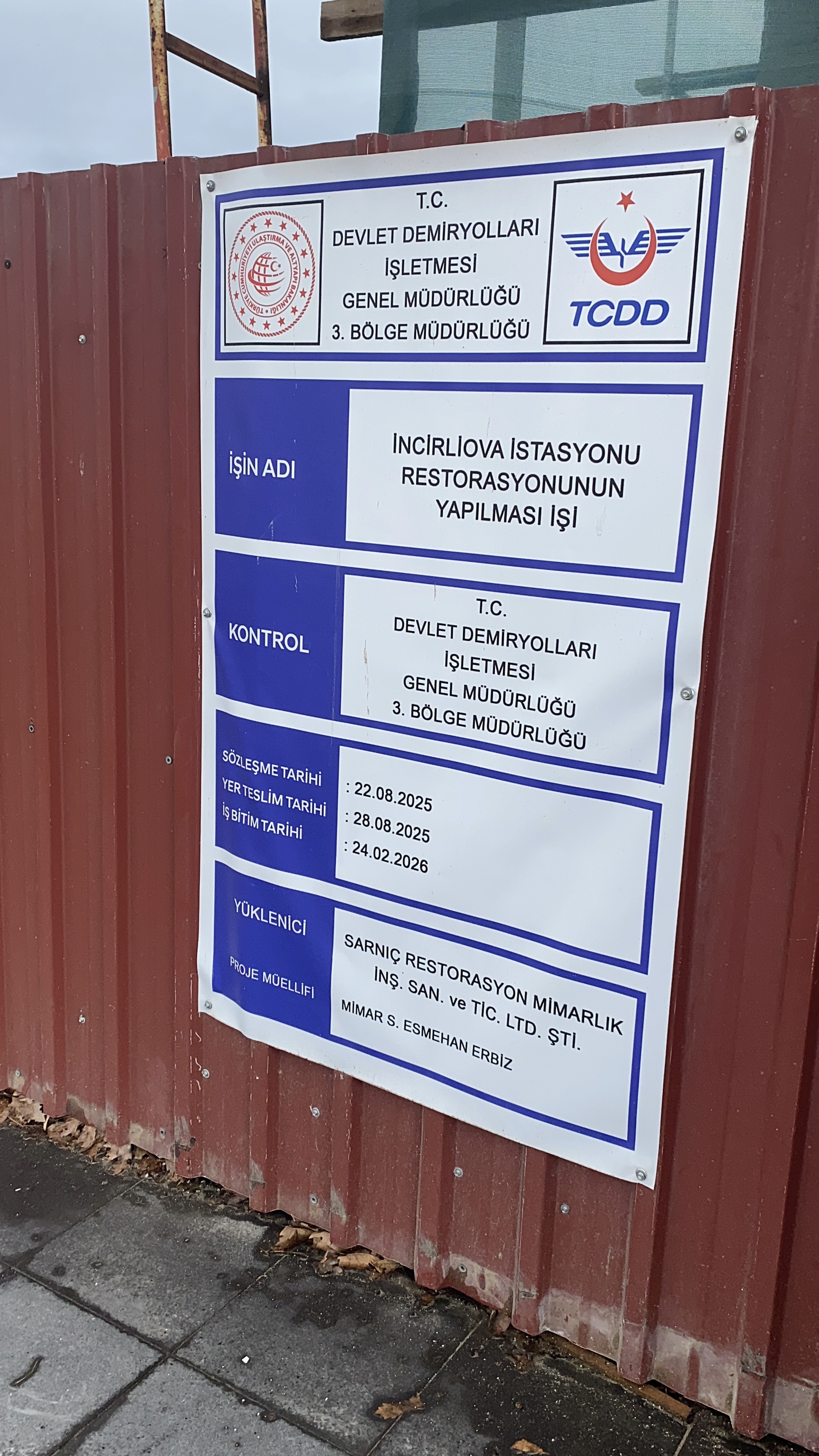 Incirliova Tren Istasyonu Hizmete Girdigi Ilk Gun Gibi Olacak 634227 3C4918Fb356D3359C3Ca8D32C0C1E602