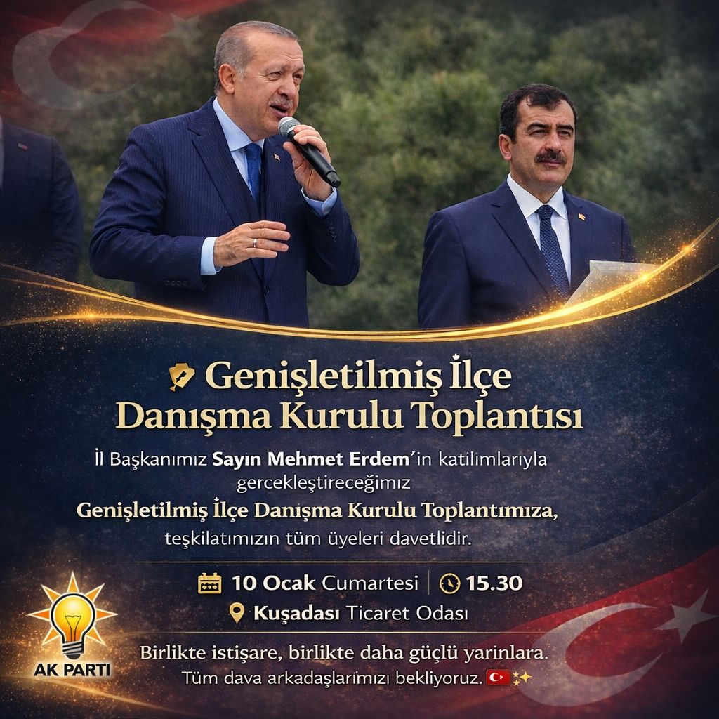 Kusadasi Ak Parti Genisletilmis Ilce Danisma Kurulu Toplantisinda Bulusacak 628959 Ae8D7299D79A722876D5B736F526Ebc8