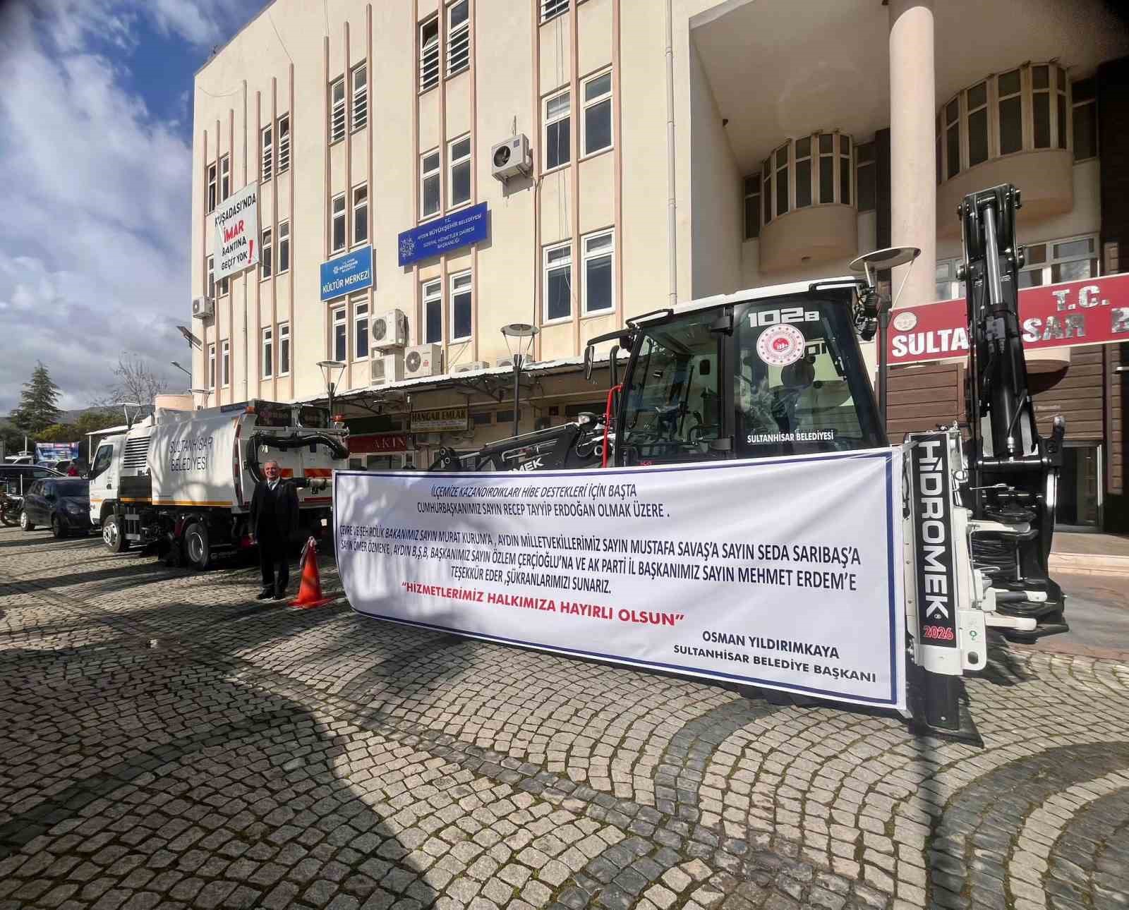 Sultanhisar Belediyesinin Arac Filosu Guclendi 8Ca6De2Ada2732161B8D407C8E340520