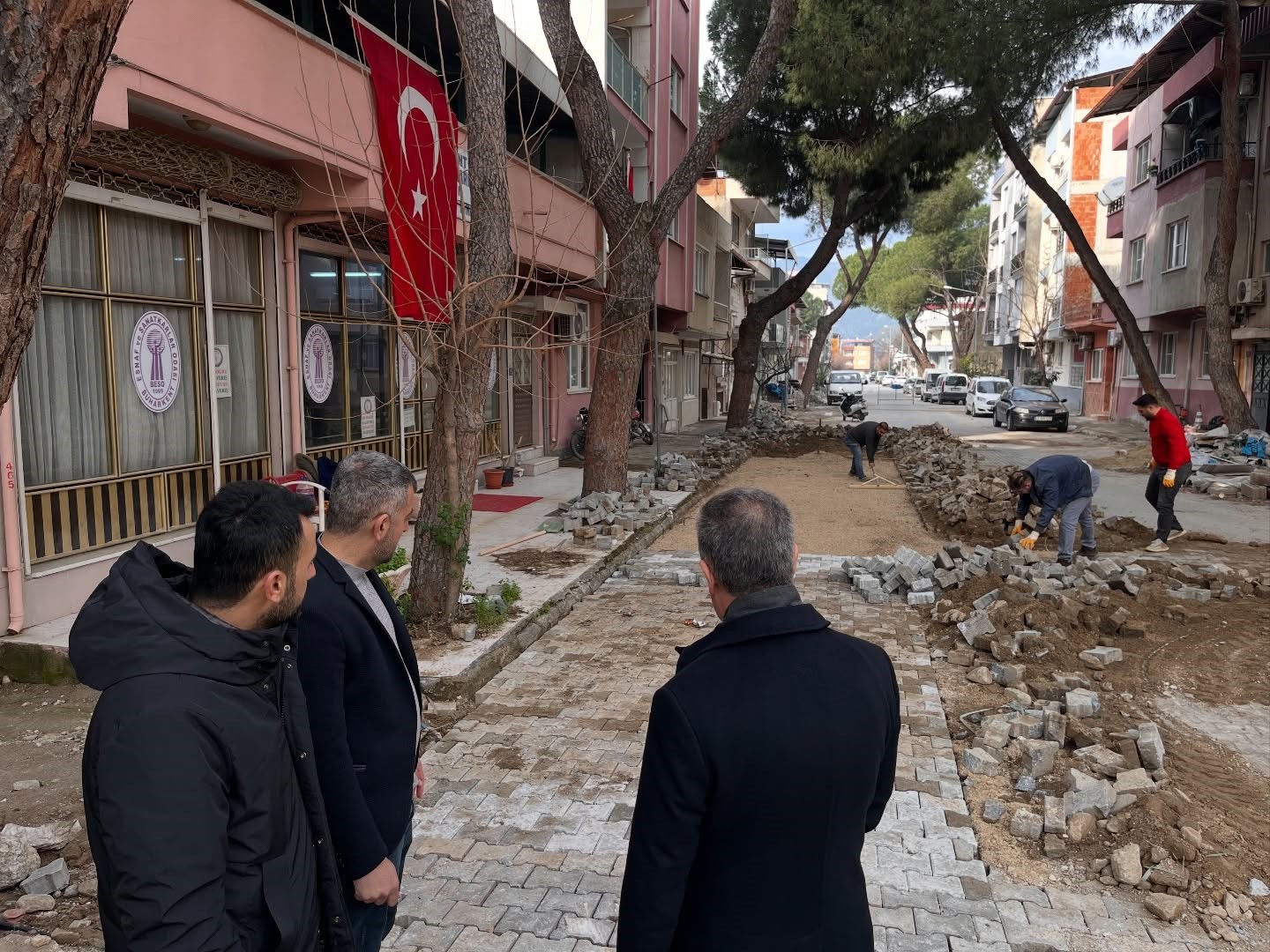 Buharkentte Bozulan Yollar Yenileniyor 59532Ebe215C0E1E87795E3C55D578F1