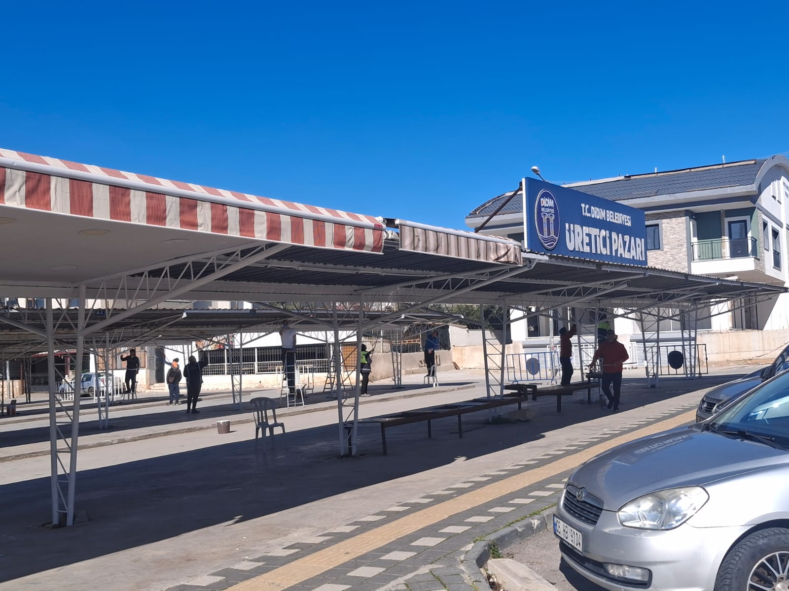 Didimde Pazaryeri Boyaniyor 641834 3B9E05A4Ed4Caa3De4Bedda955428866