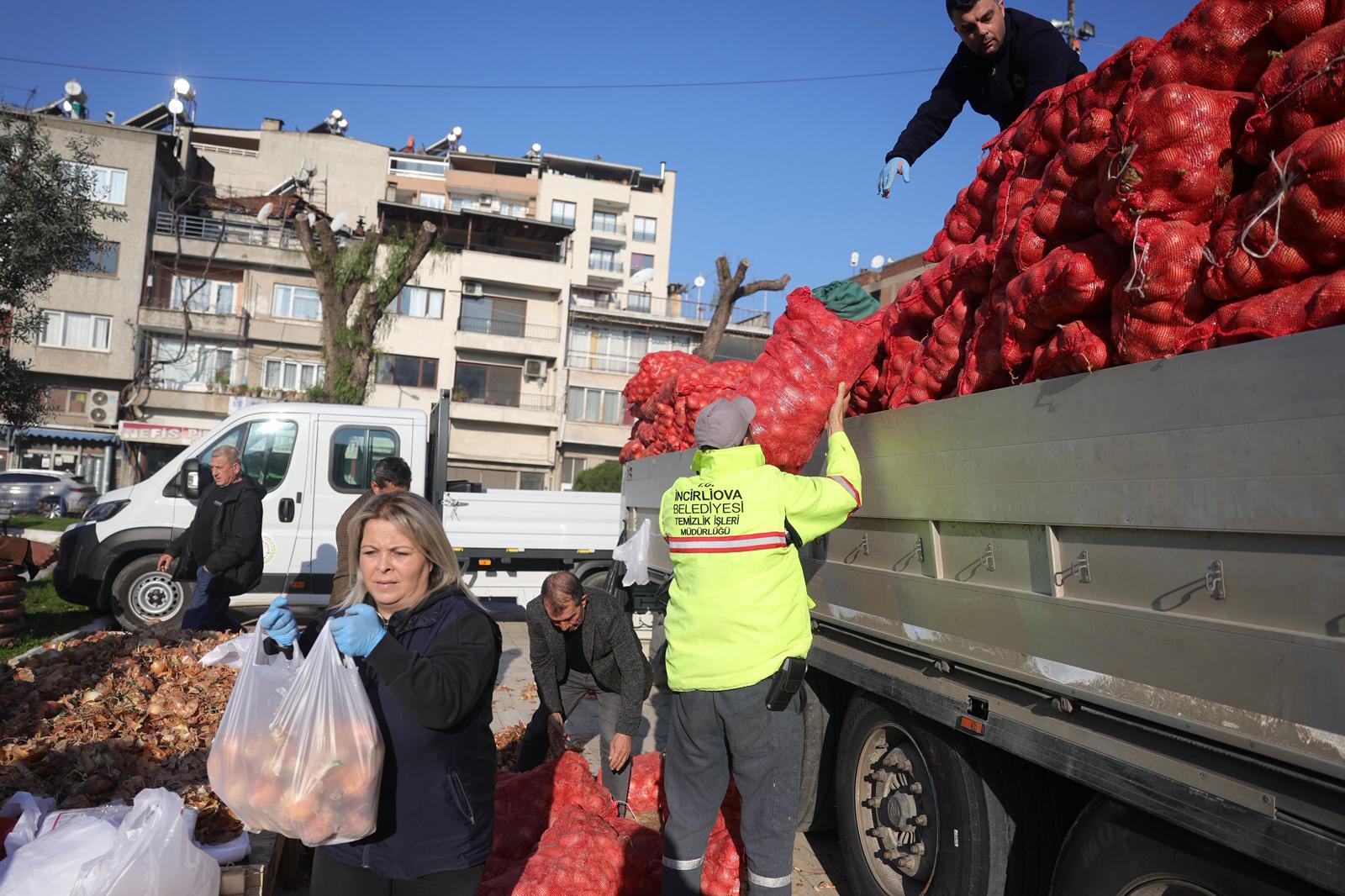 Incirliovada 30 Ton Sogan Hayri 30 Dakikada Dagitildi 641463 Bccd0598Ff06E4993B698953309129Cf