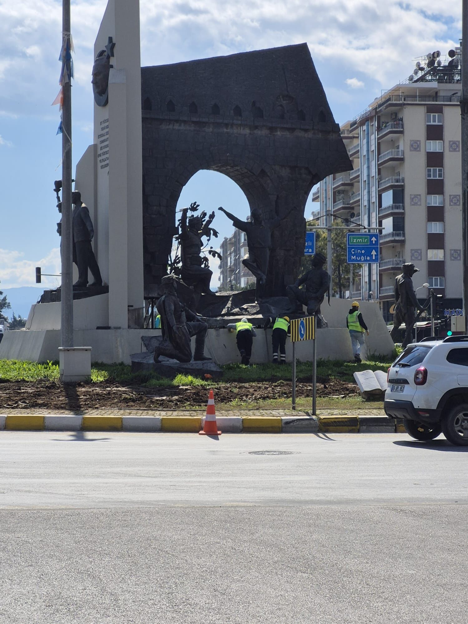 Yeni Dortyol Kavsagindaki Calismalar Tam Gaz Devam Anit Kaldiriliyor 642531 59E36D9Bac769A36B2De6Bf7Aa663582