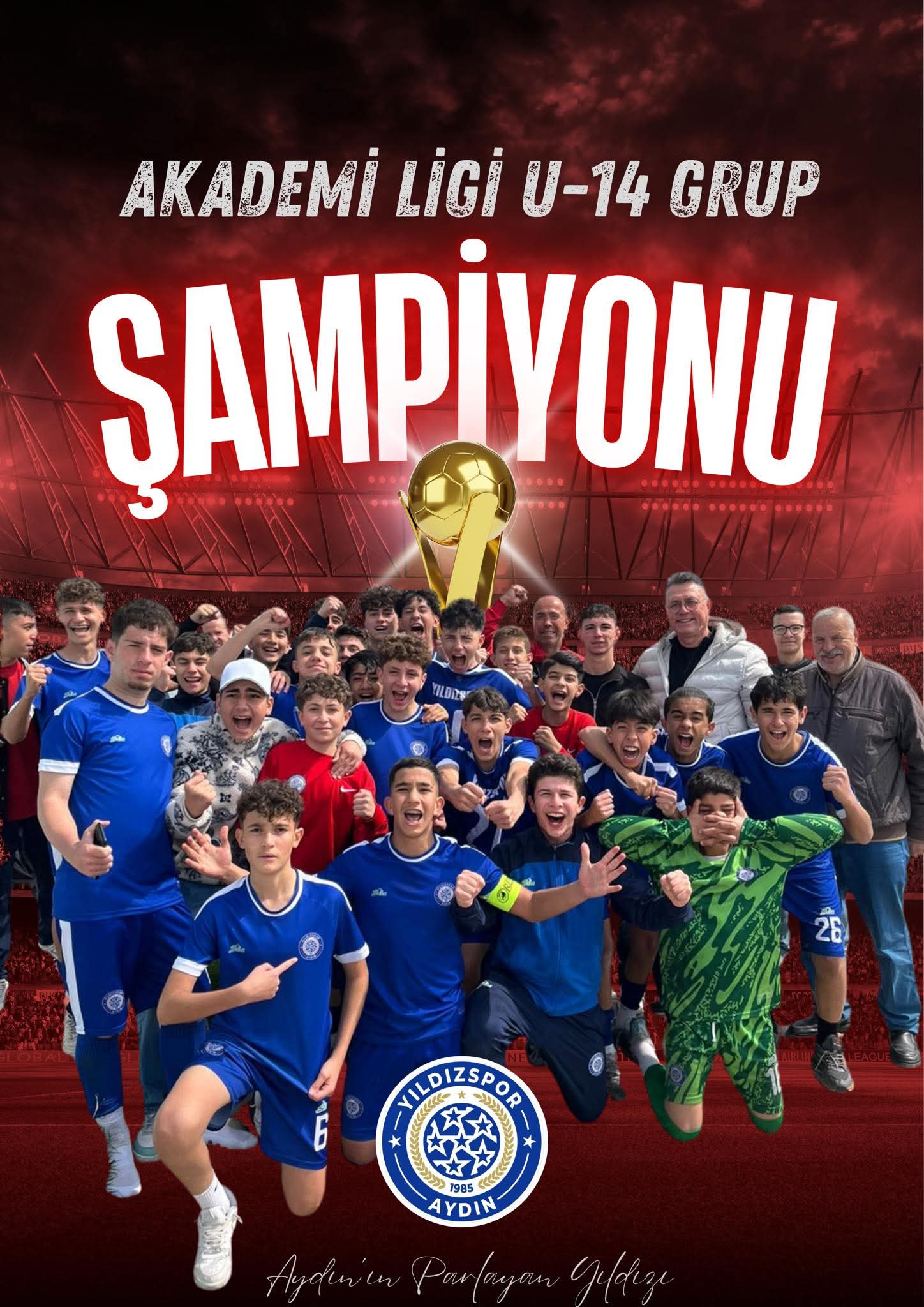 Akademi Liginde Sampiyon Yildizs