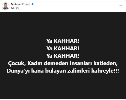 Baskan Erdemden Zalimlere Beddua 649091 A8Aa2F05E51010F37Ab9Cd8Badf90F73