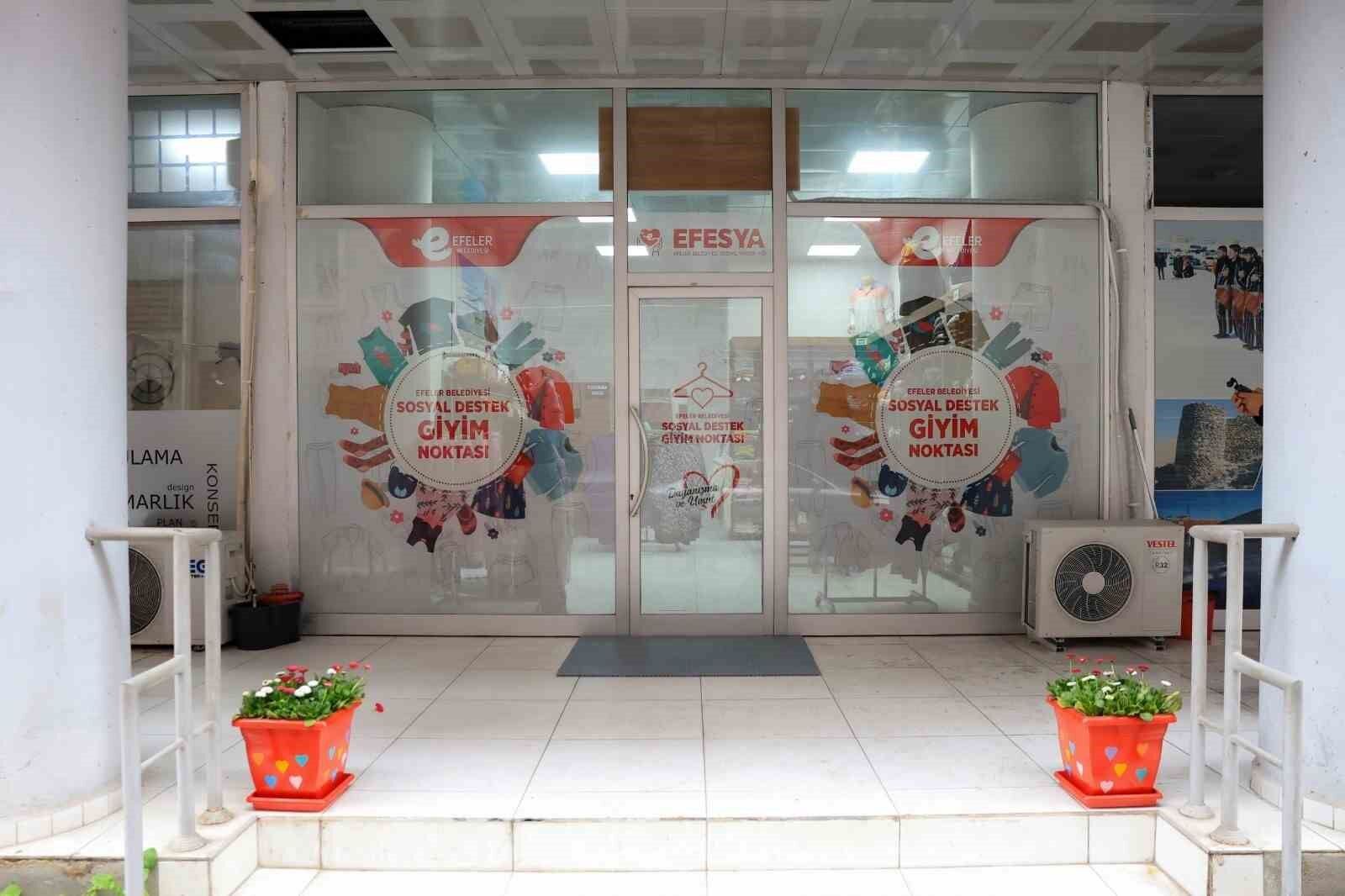 Efeler Belediyesinin Sosyal Destek Giyim Noktasi 2 Haftada 80 Haneye Ulasti F2B811Feef2C5742Fbac4Cfb5E2B315E