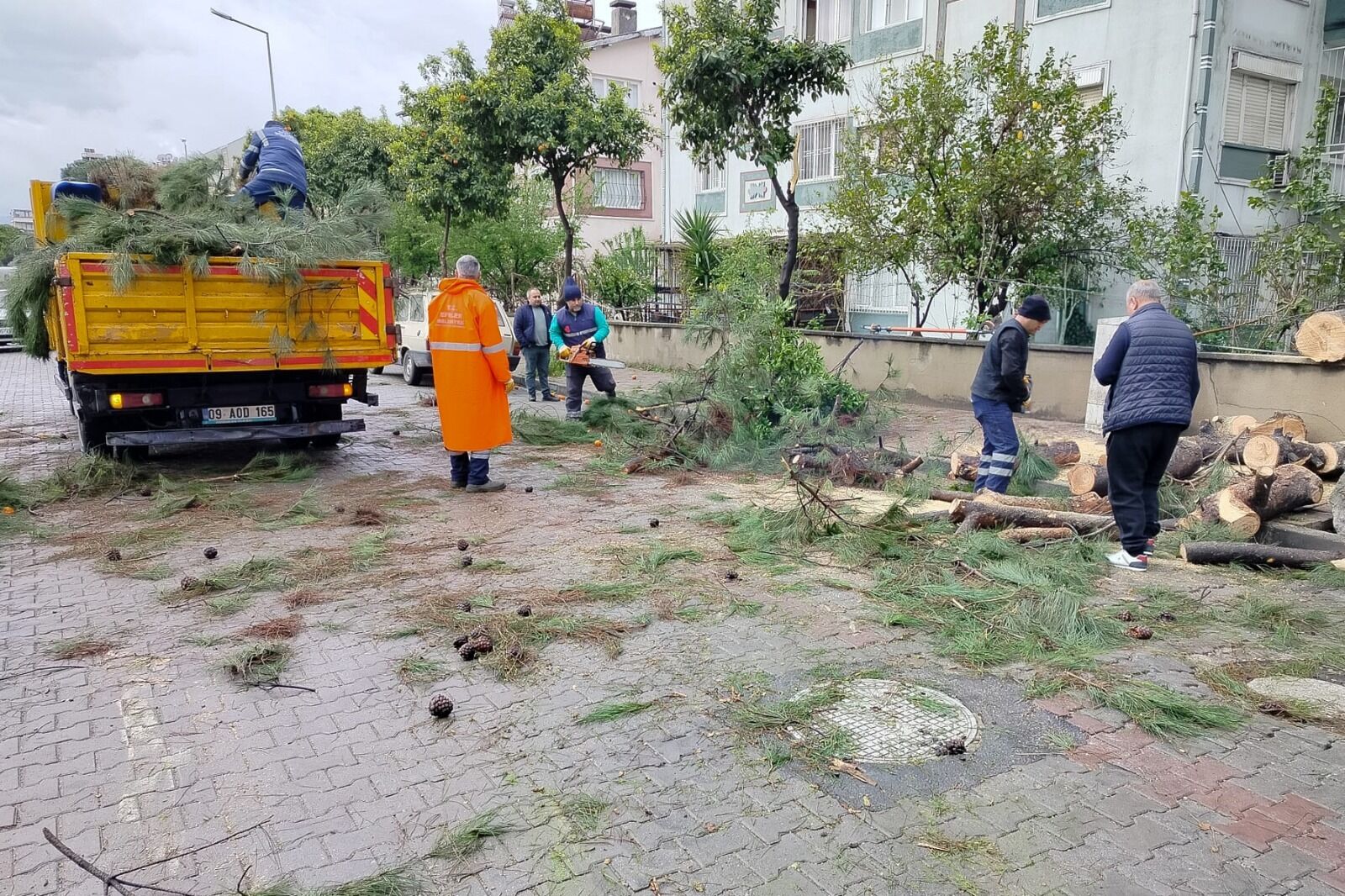 Efelerde Saganak Yagisin Izleri Siliniyor 650972 Ca45B2C4459B8009838A62Fd7A4596Cc