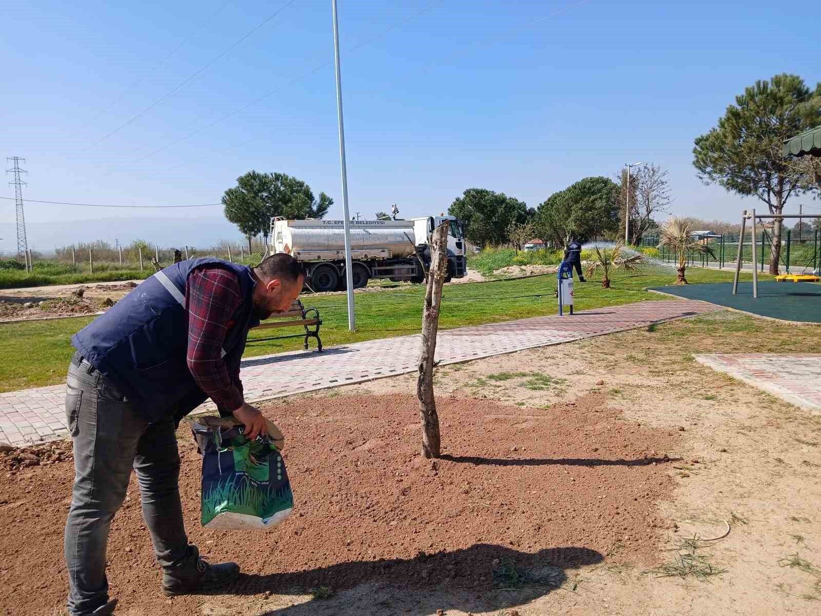 Isikli Parkinda Cevre Duzenlemesi Basladi 80A642987825B3C03Be0E10Ba6Fe581F