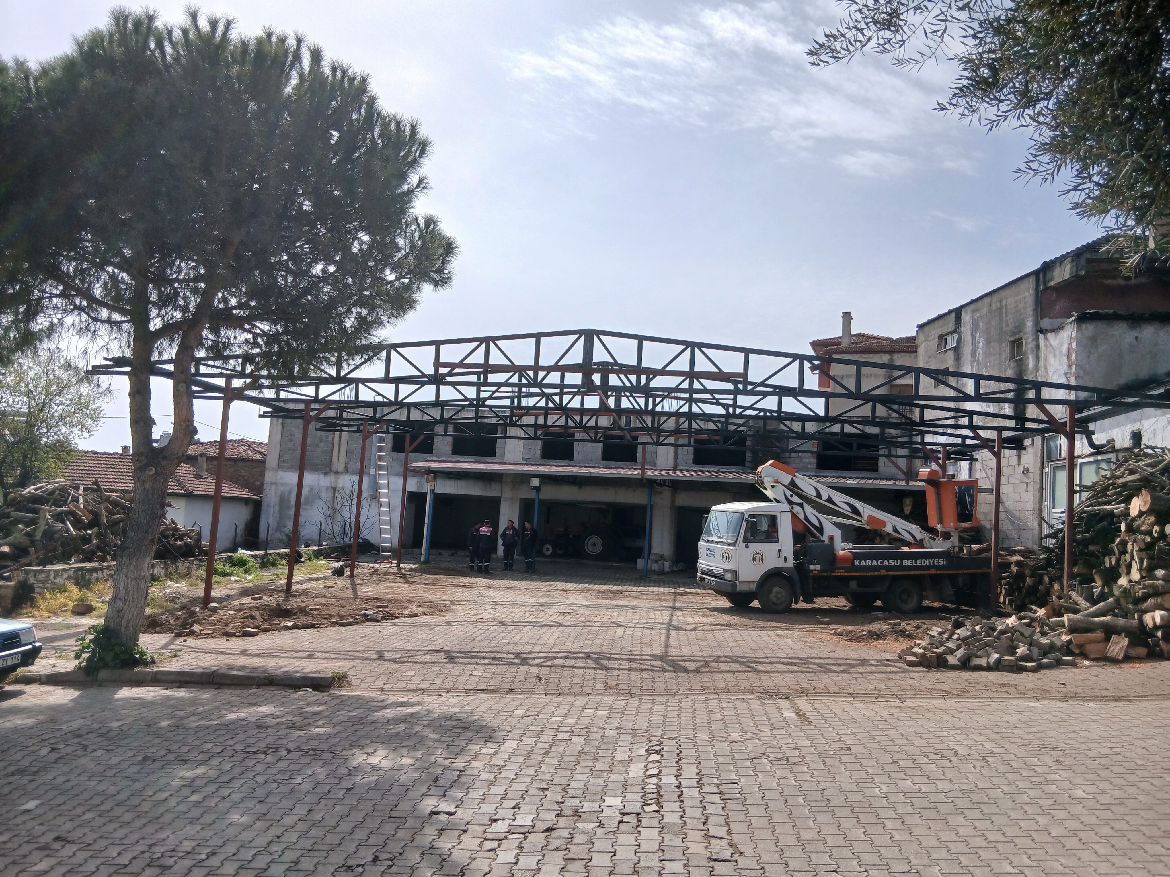 Karacasu Belediyesi Cuma Mahallesi Cemiyet Alanini Yenileniyor 649612 Acc9199072325621Dfd6145E92F13D7D