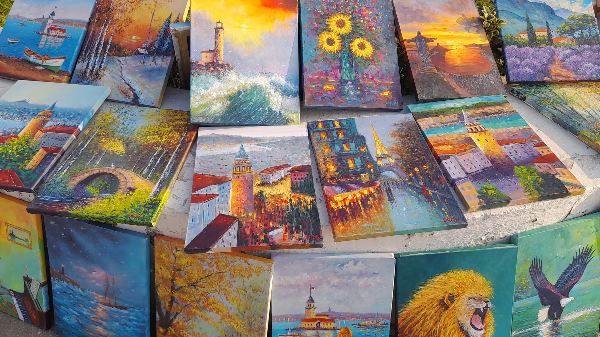 Kusadasinda Cemre Dogaya Renkler Tuvallere Dustu 646496 011561A58F9114B96C13F7Fd19443A90