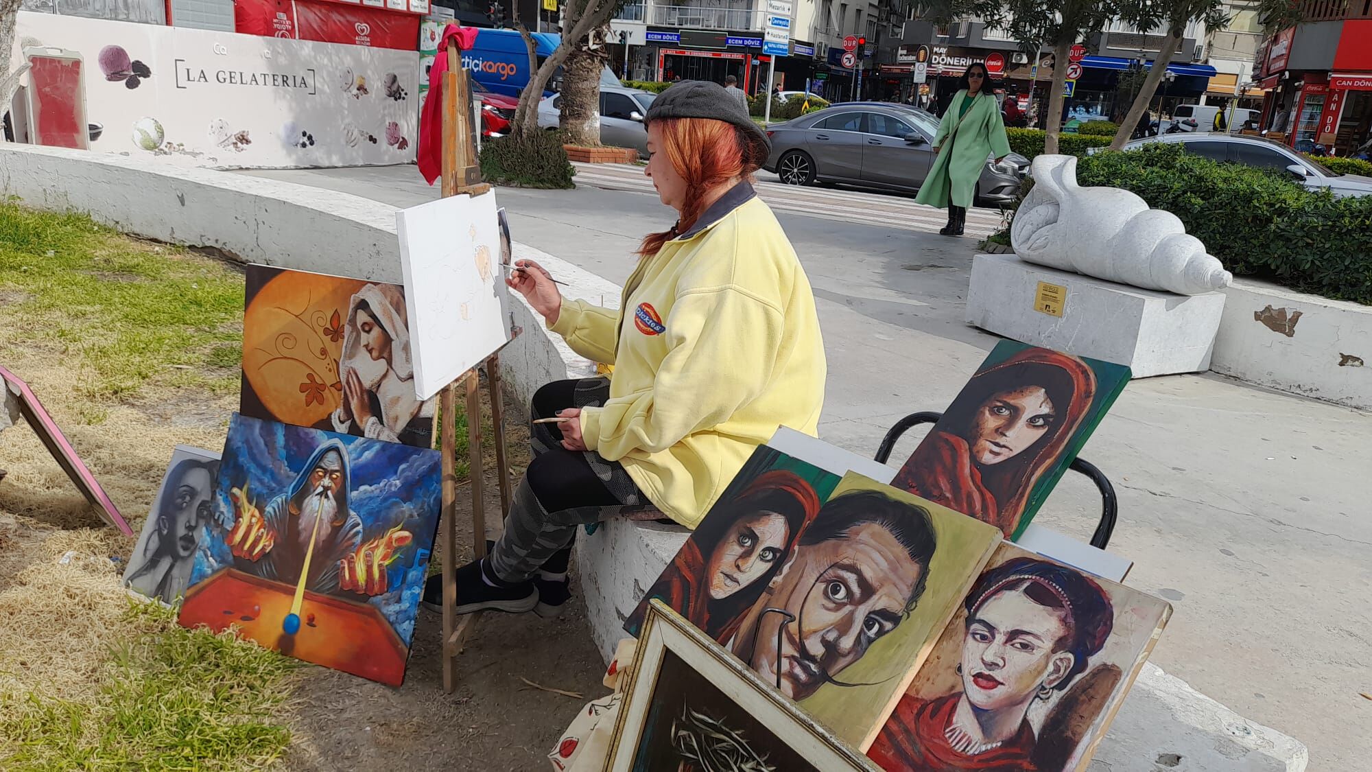 Kusadasinda Cemre Dogaya Renkler Tuvallere Dustu 646496 Baf1Cf850C71568D8Fefef7661764948