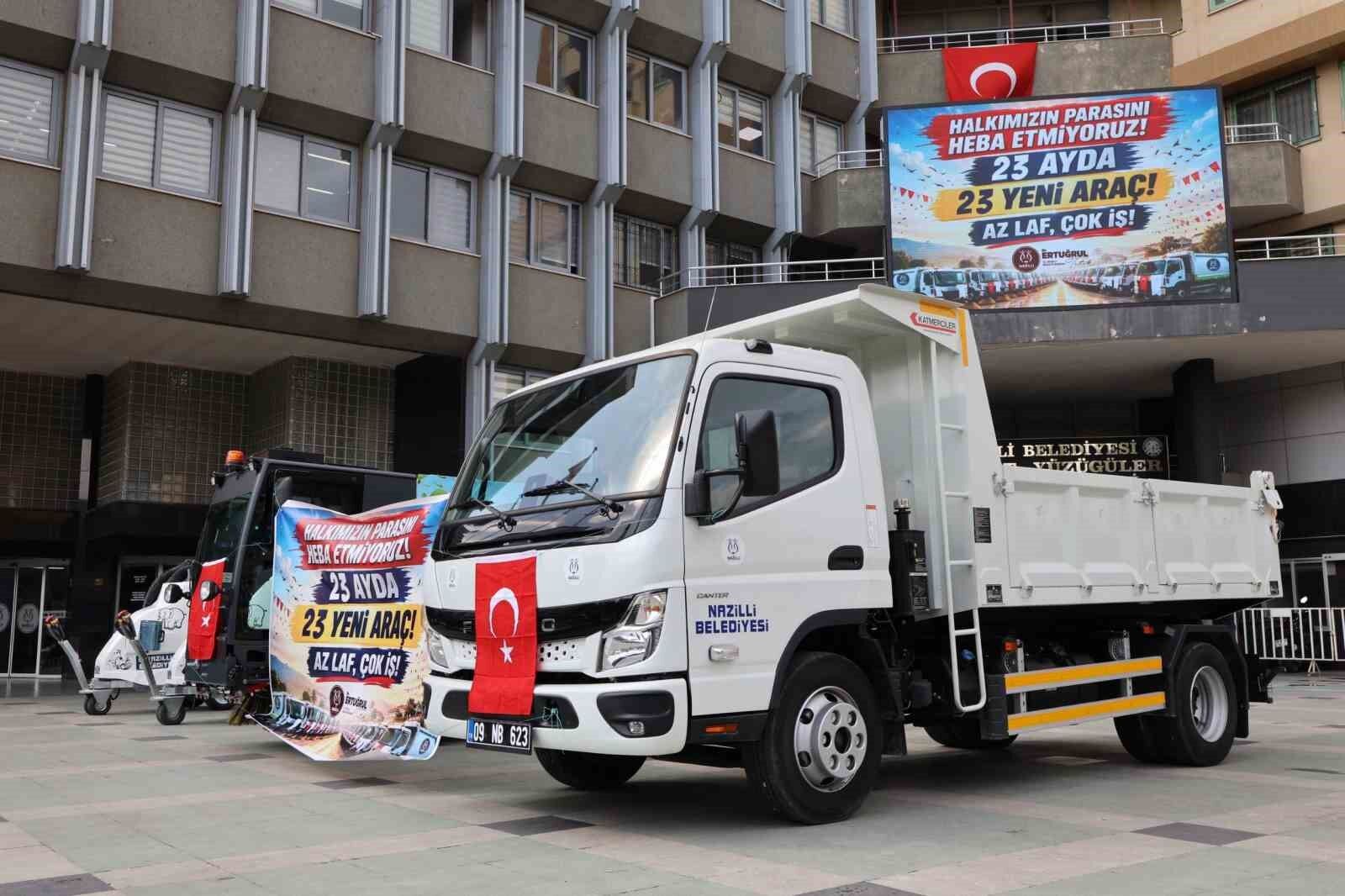 Nazilli Belediyesinden 23 Ayda 23 Yeni Arac 6E8E398Bed54486Df34172Cf4D74Fbd9