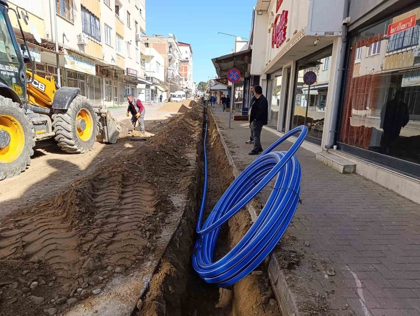 Nazillinin 50 Yillik Iyi Su Hatti Yenilendi 87702A2C5A50E1889271Fafaaa9585Bc