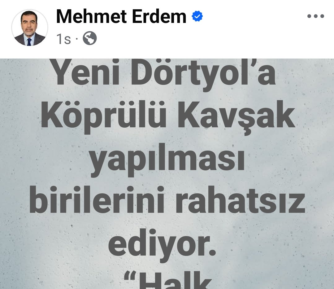 Aydinda Yeni Dortyol Kavsagi Gerilimi 654570 Fe443B