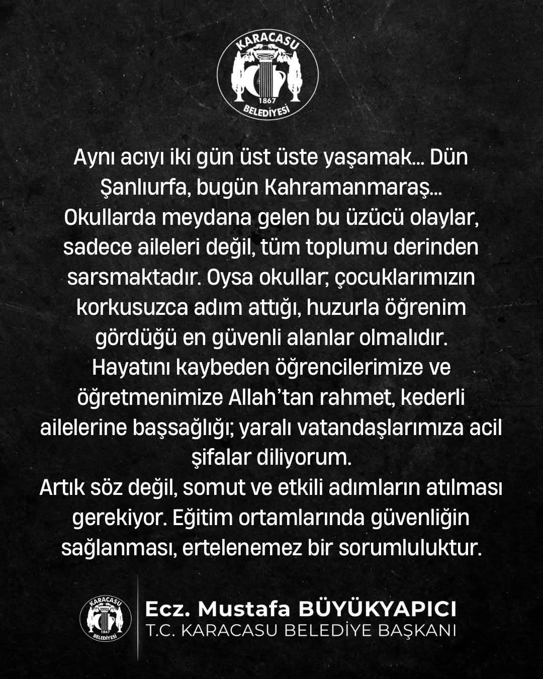 Baskan Buyukyapici Egitimde Guvenligin Saglanmalidir 655019 9Bc565