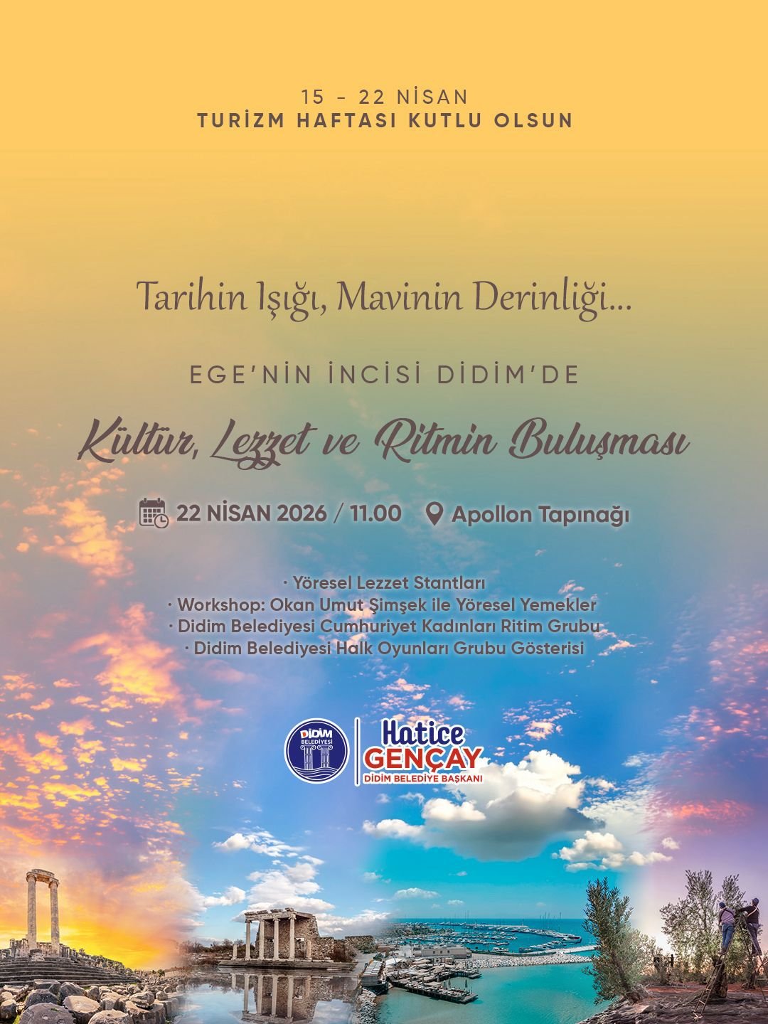 Didim Belediyesinden Turizm Haftasinda Kultur Lezzet Ve Riti 655311 F013C4