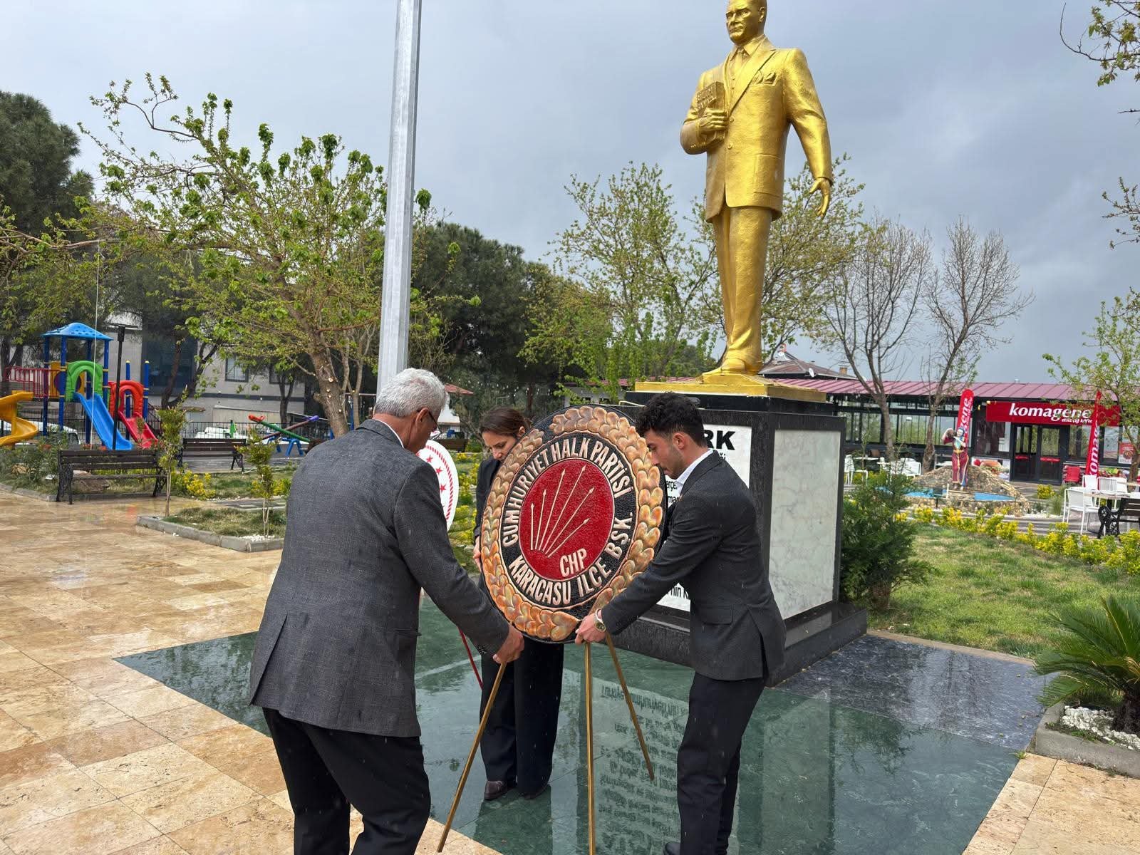 Karacasu Chpden 23 Nisanda Atanin Huzuruna Celenk 656938 754254