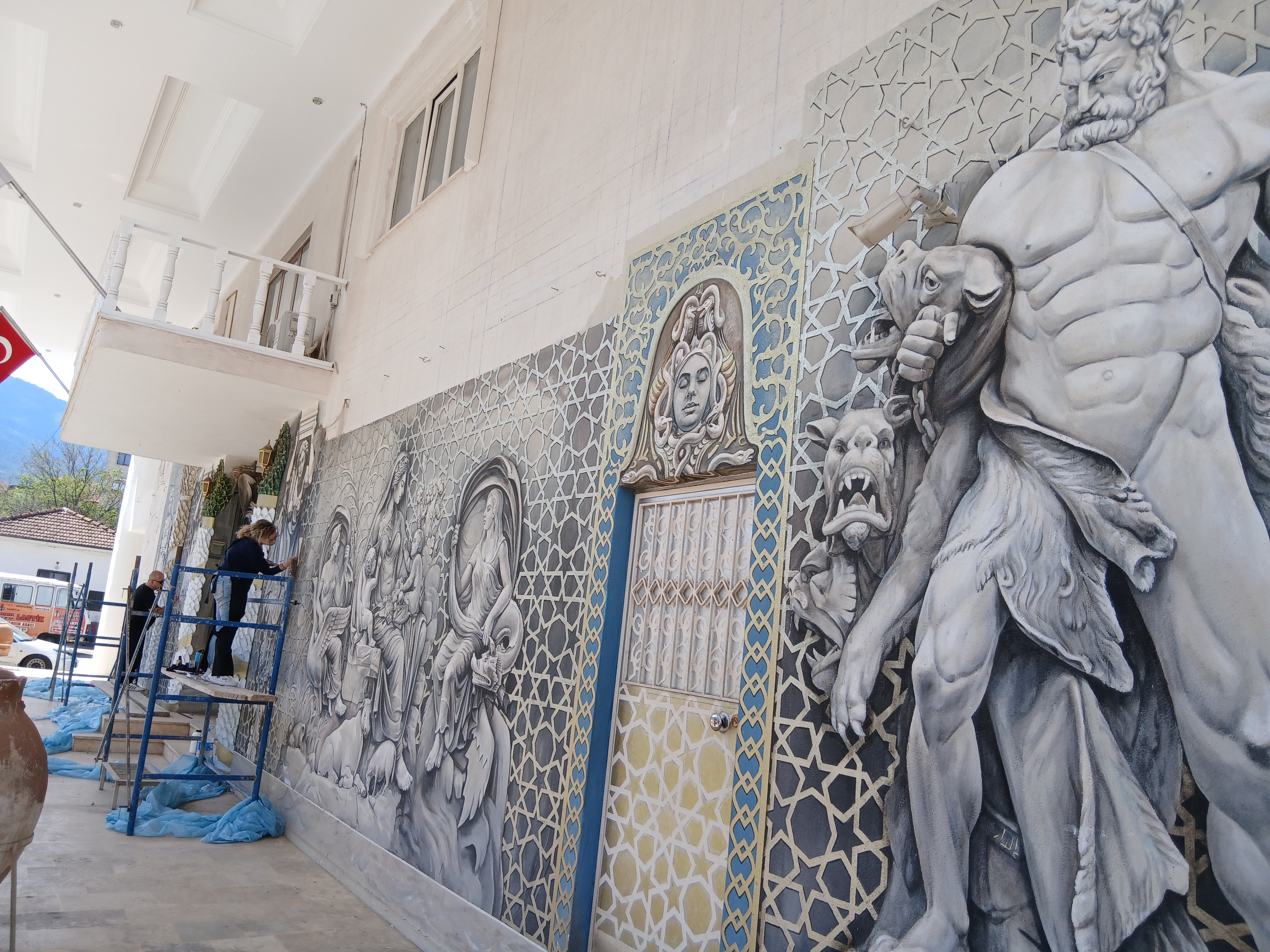 Karacasuda Sanata Vefa Zeynalovun Yarim Kalan Eseri Tamamlan 654510 1E0784