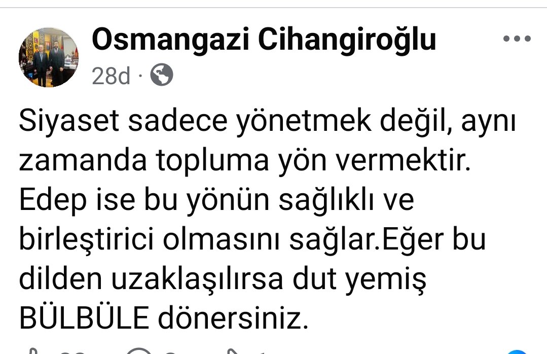 Mhpli Cihangiroglundan Chpli Bulbule Edep Cagrisi 656733 53158B