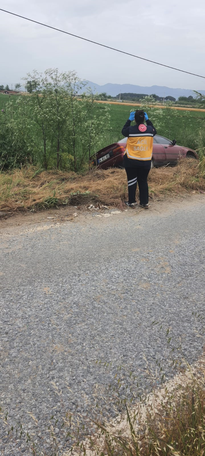 Aydinda Gizemli Kaza Kaza Yapti Aracini Birakip Kacti 660581 0138Ed-2