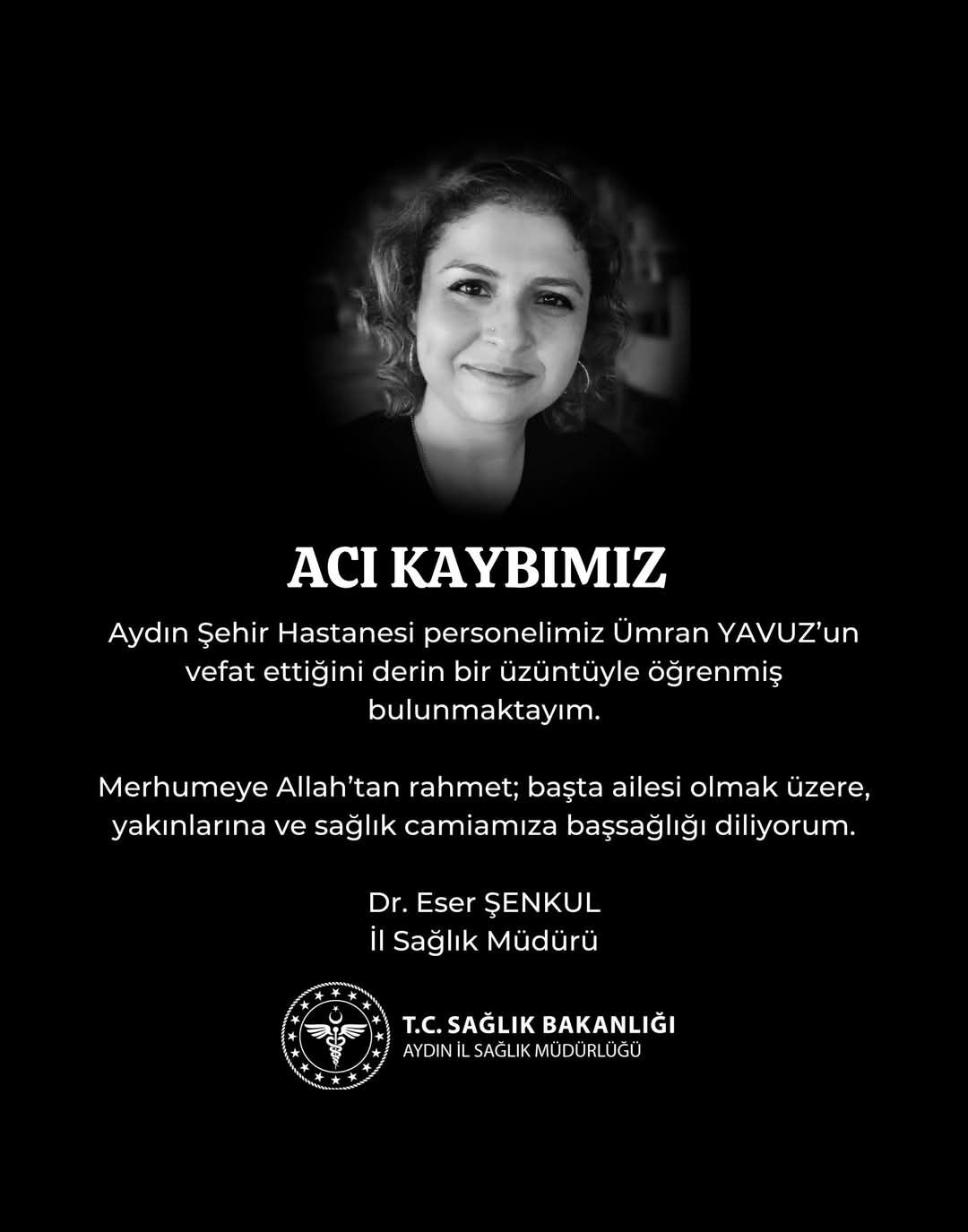 Aydinda Saglik Camiasi Yasta Raporunun Bittigi Gun Aci Haber 666414 B18F3F