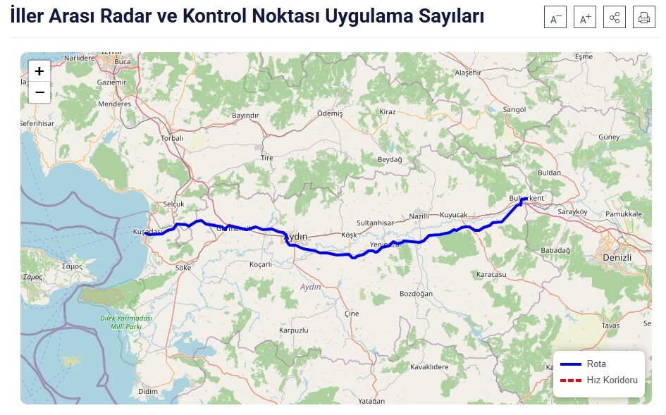 Aydinda Tatil Donusu Trafigi Basliyor Gozler Radar Noktalari 666101 Ca8E56