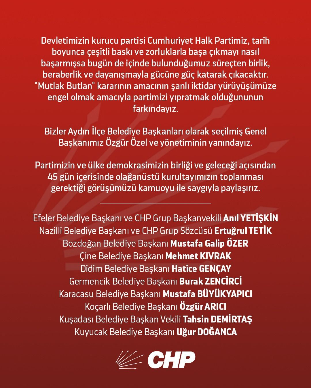 Aydinli Baskanlardan Ozgur Ozele Tam Destek Duzeltme 665153 9Afe2F