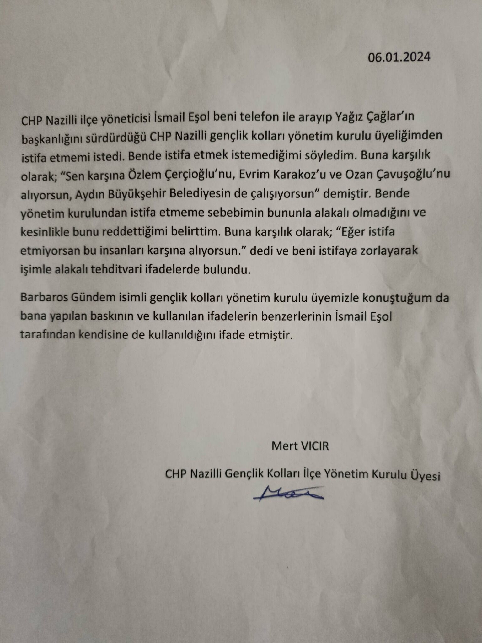 Chpli Koctan Atmacaya Sert Iddialar 666129 D33065