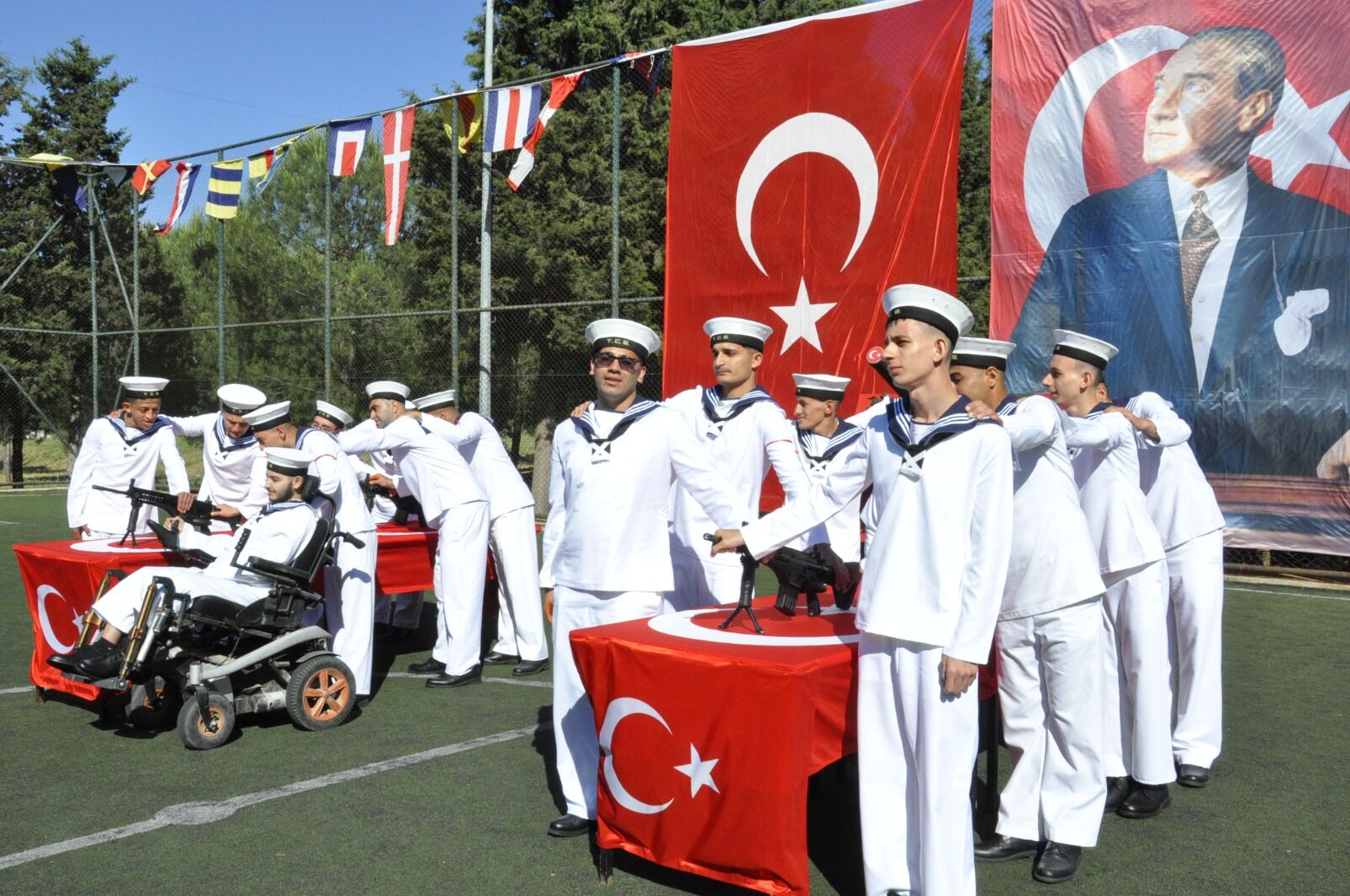 Didimde Engelliler Icin Temsili Askerlik Toreni Yapildi 662576 D56602