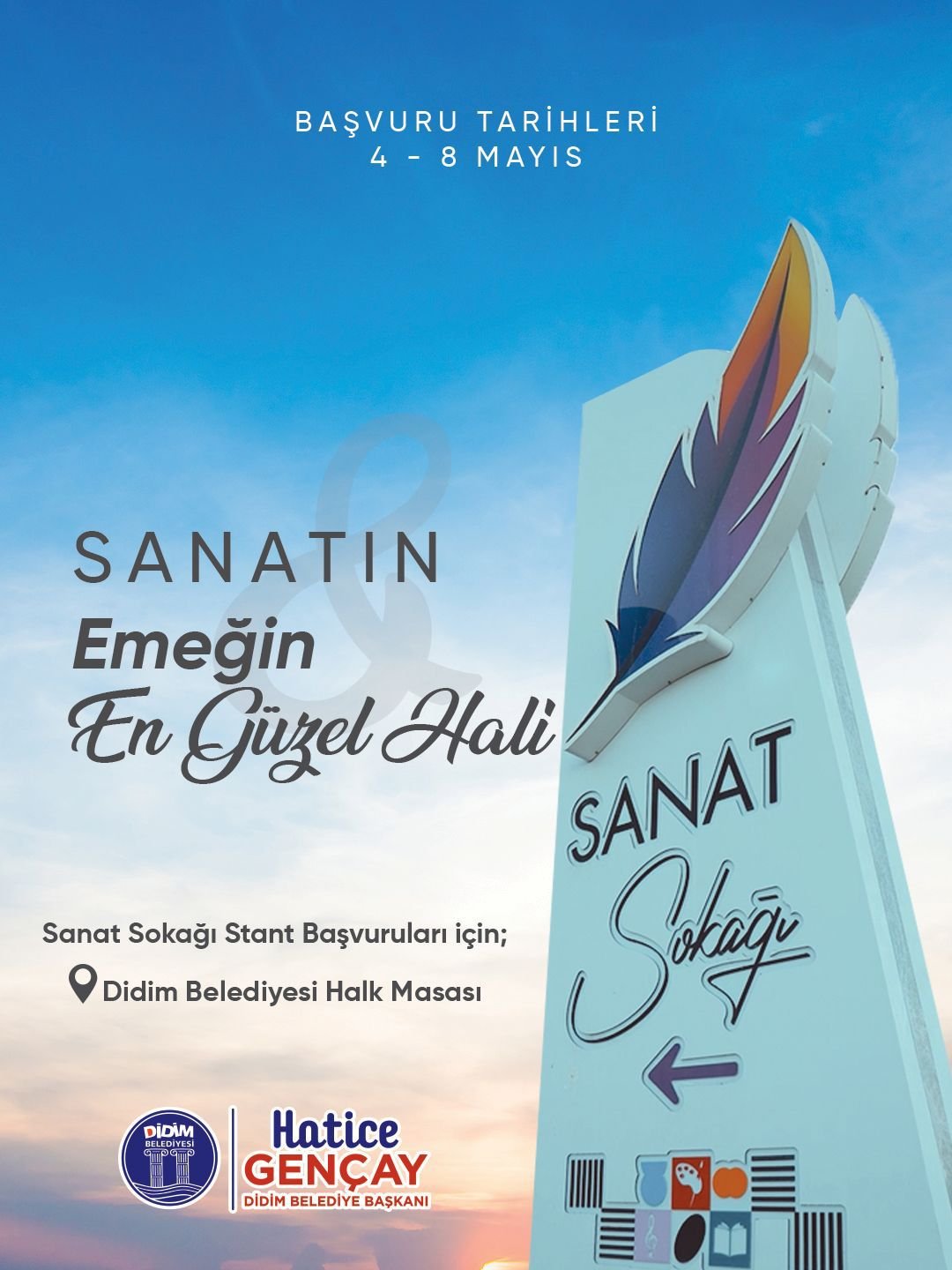 Didimde Sanat Sokagi Basvurulari Basladi 658728 89E987