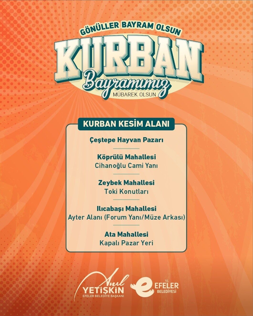 Efeler De Kurban Kesim Noktalari Belirlendi 1779439203143 279520