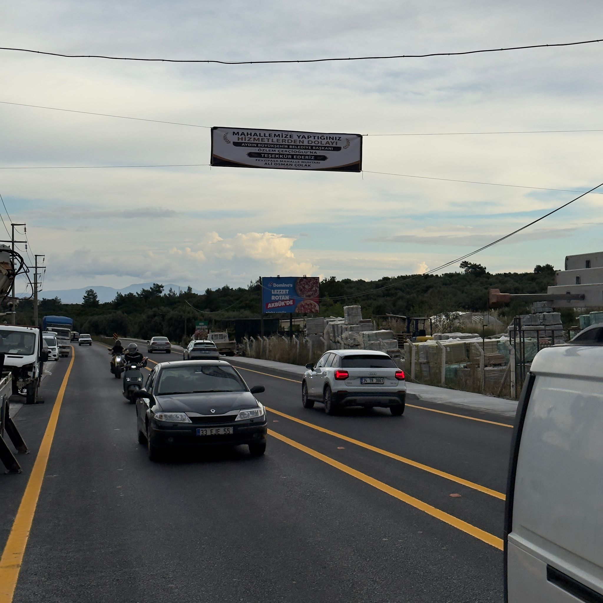 Fevzi Pasa Muhtari Colaktan Baskan Cerciogluna Yol Tesekkuru 665377 43C0Ff