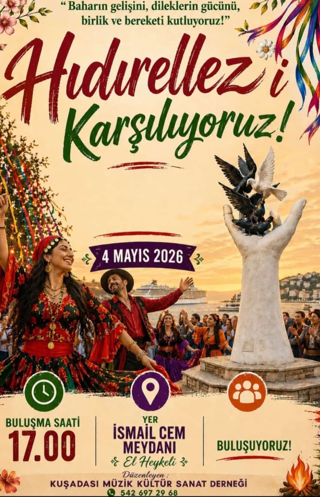 Kusadasinda Dilekler Denize Emanet Edilecek 659125 De7A5D