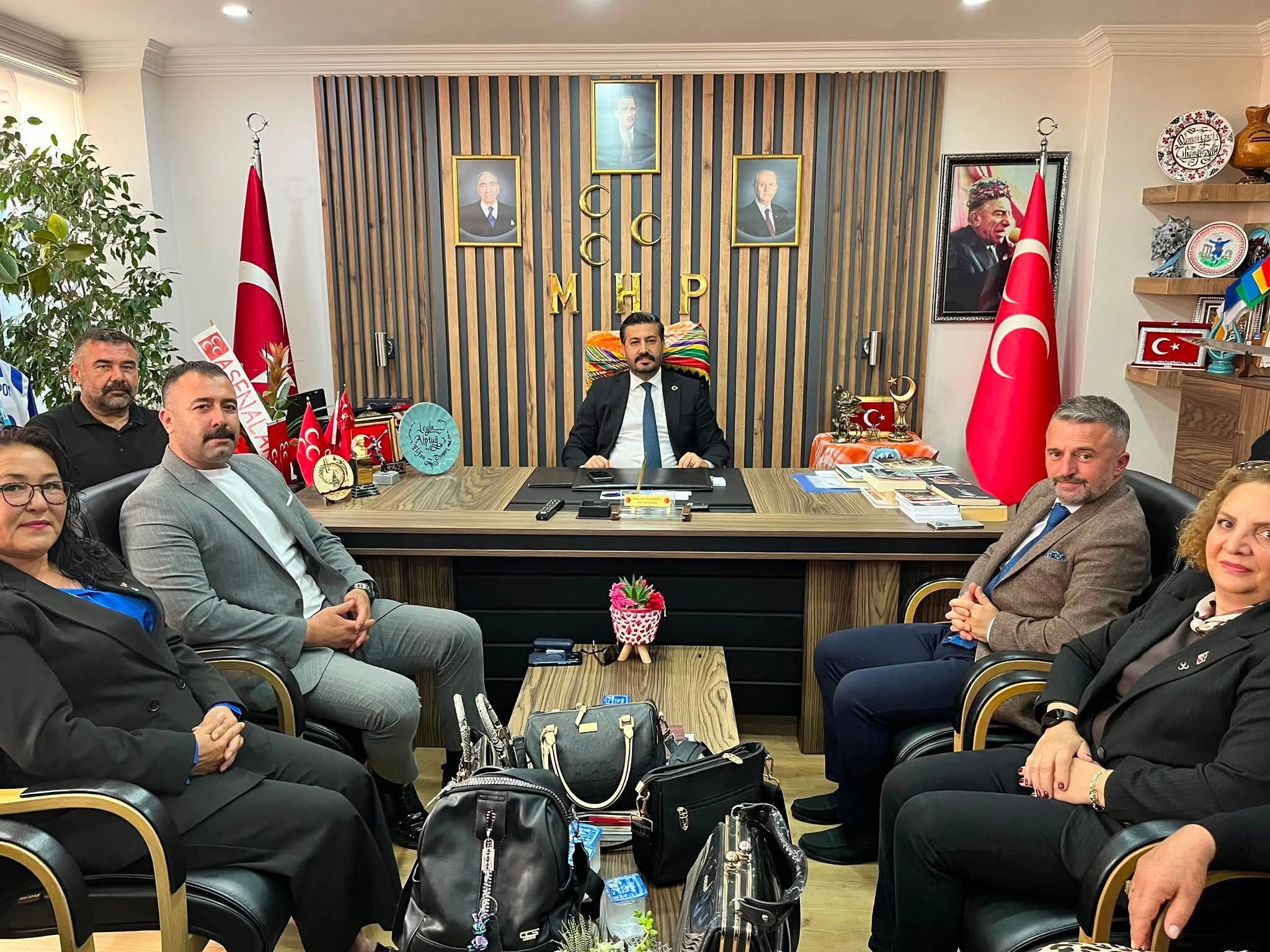 Mhpli Baskani Tasdemirden Il Baskani Cihangirogluna Ziyaret 664563 Ef9972