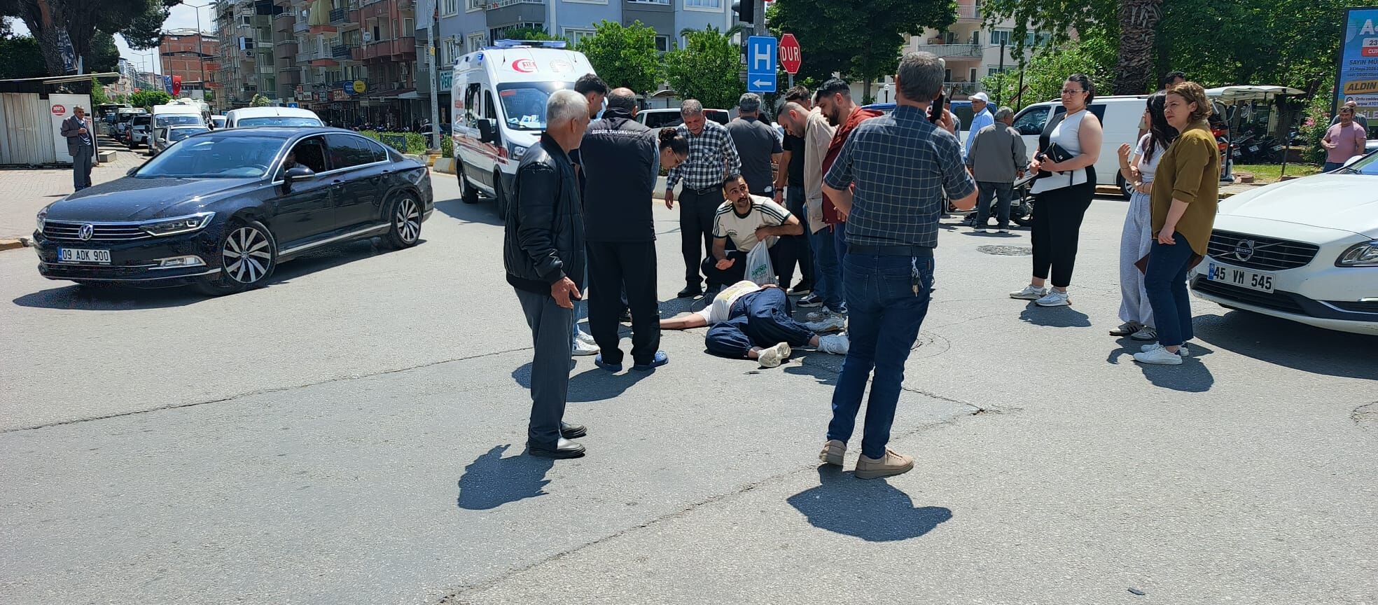 Nazillide Motosiklet Kazasi Yurekleri Agza Getirdi Kadin Sur 665127 1E4E4C