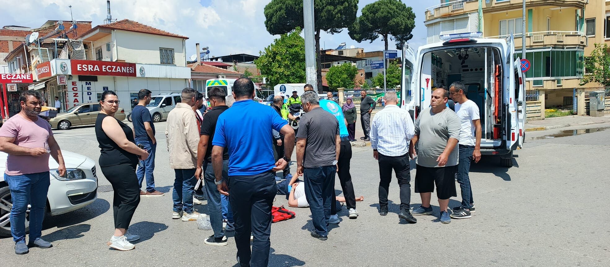 Nazillide Motosiklet Kazasi Yurekleri Agza Getirdi Kadin Sur 665127 97A161