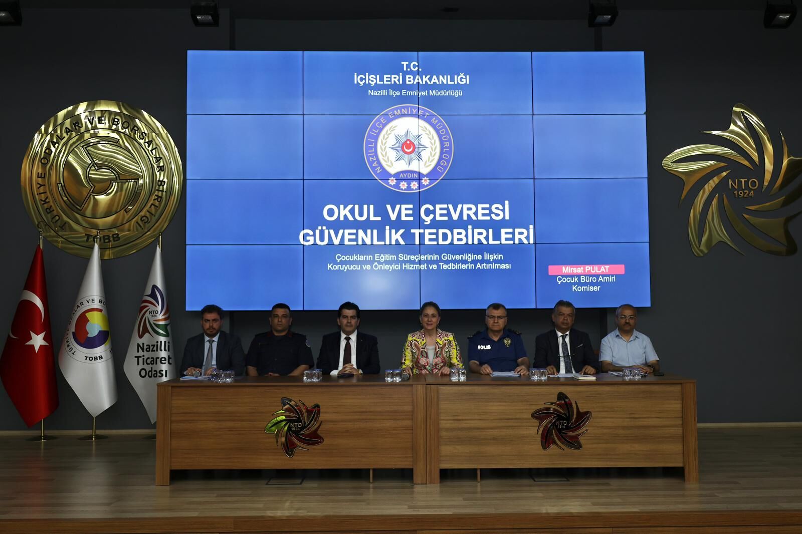 Nazillide Okul Guvenligi Masaya Yatirildi 662545 9De6A8