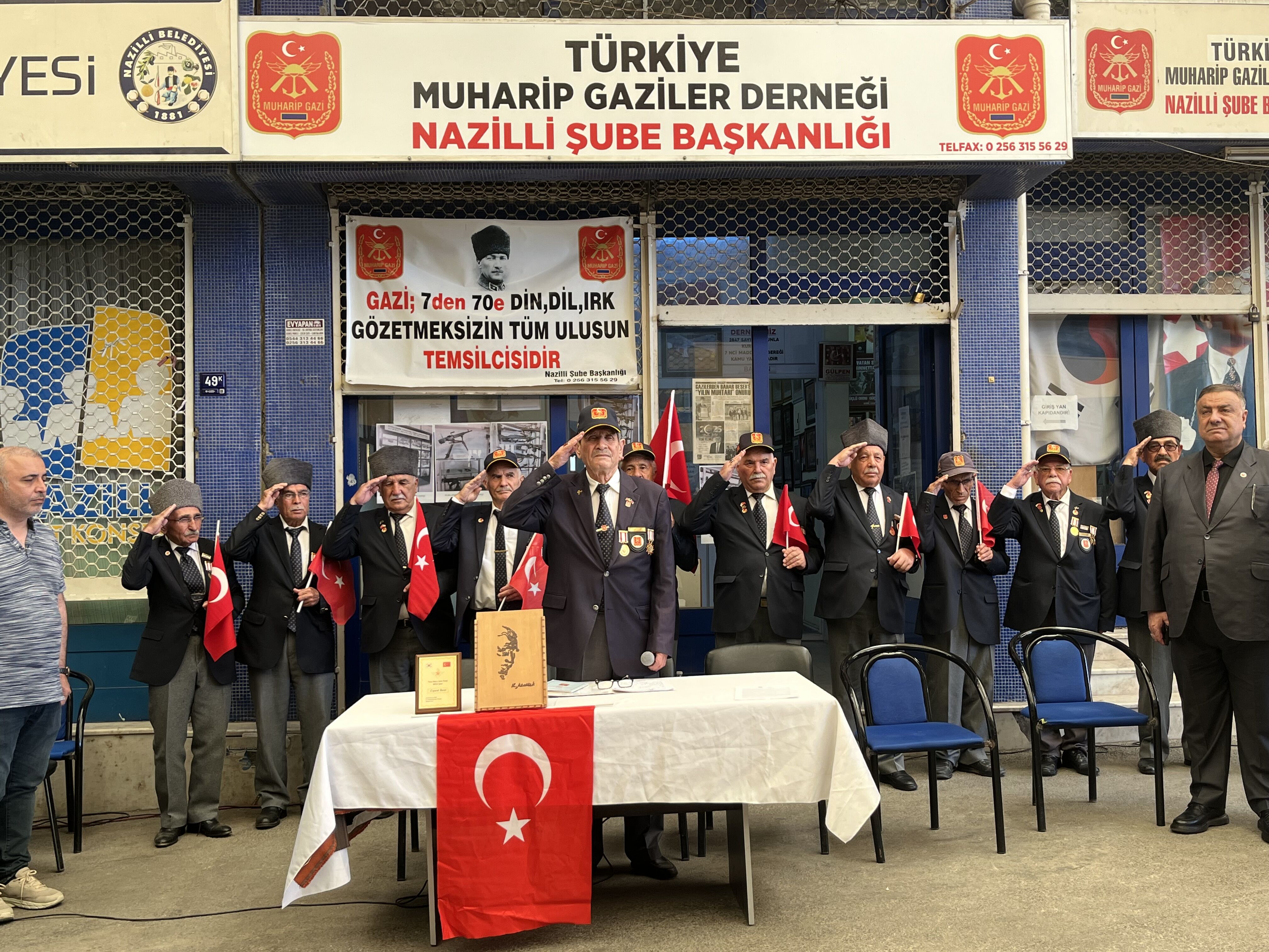 Nazillili Gazilerden Bayrak Cikisi Birlik Ve Beraberlik Mesa 664700 598Bc1