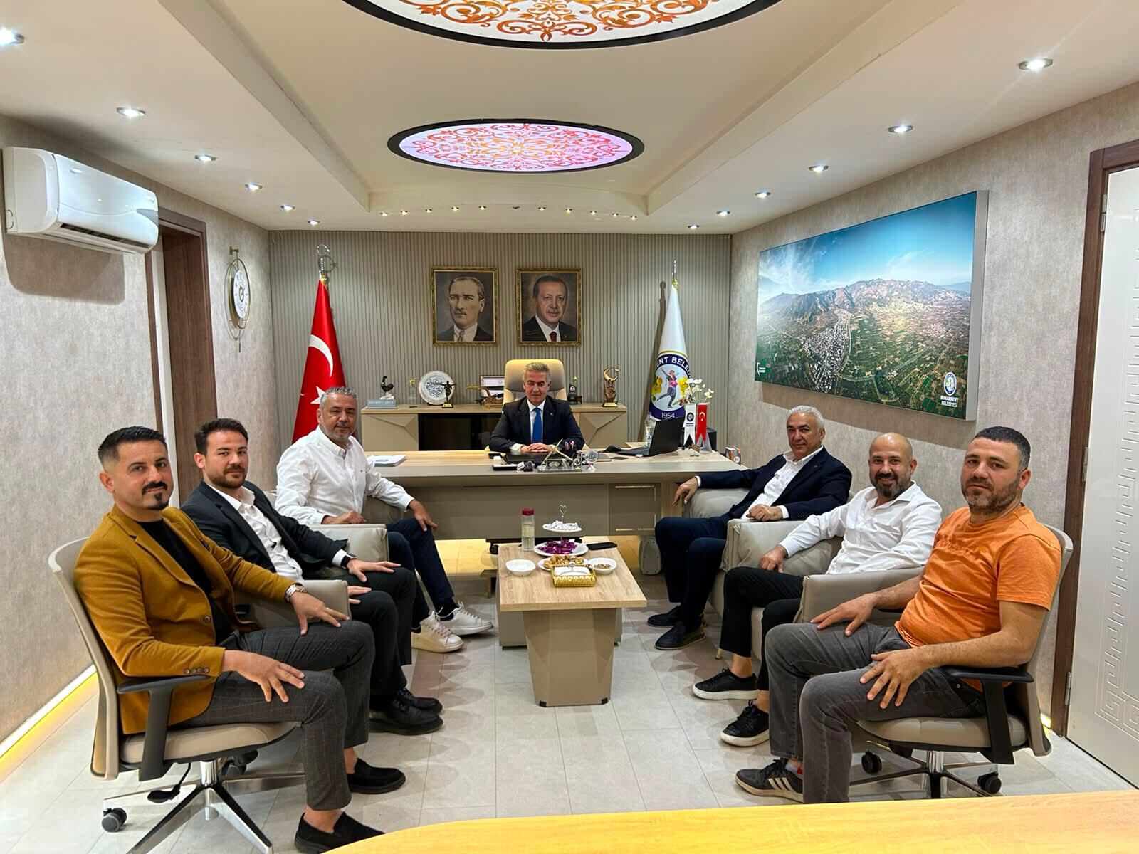 Omer Altuntas Ziyaretlerini Surduruyor Baskanlarla Bulustu 664235 095F2F