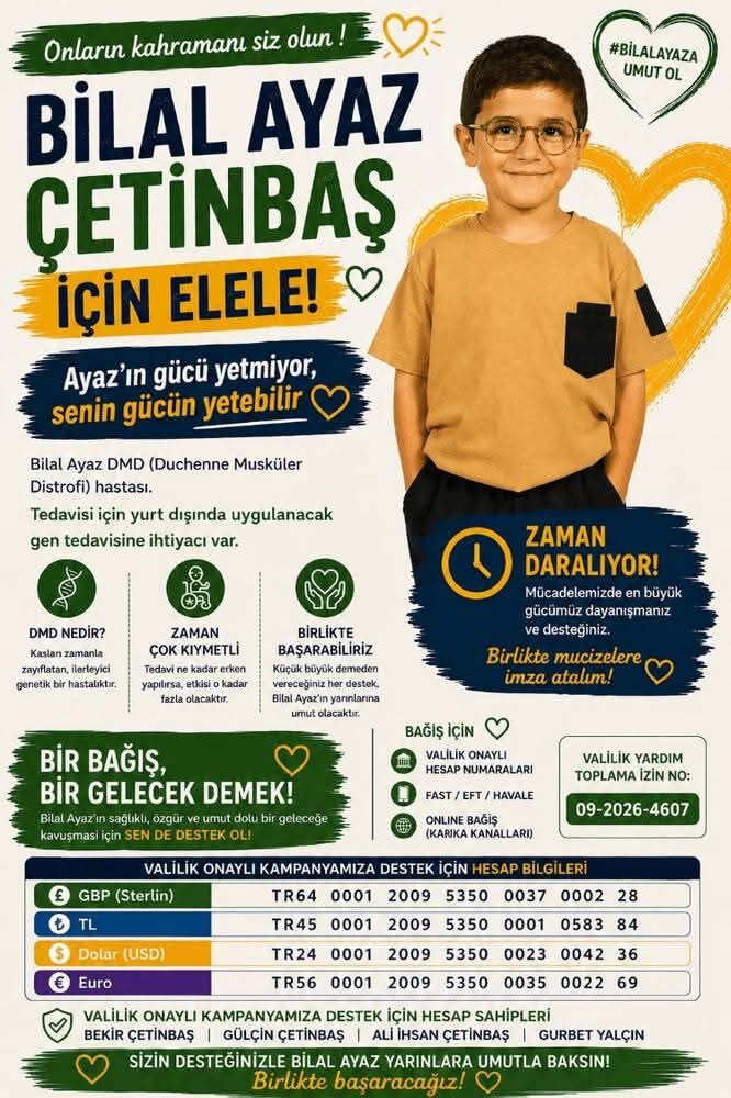 Aydin Dmd Hastasi Bilal Ayaz Icin Seferber Oldu 668051 78617C