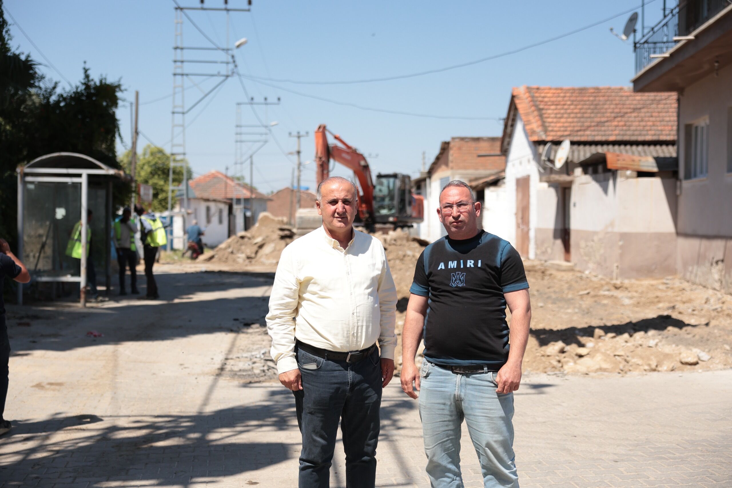 Baskan Kayadan Hacialiobasina Hizmet Hamlesi Yol Altyapi Ve 667323 4B9F11